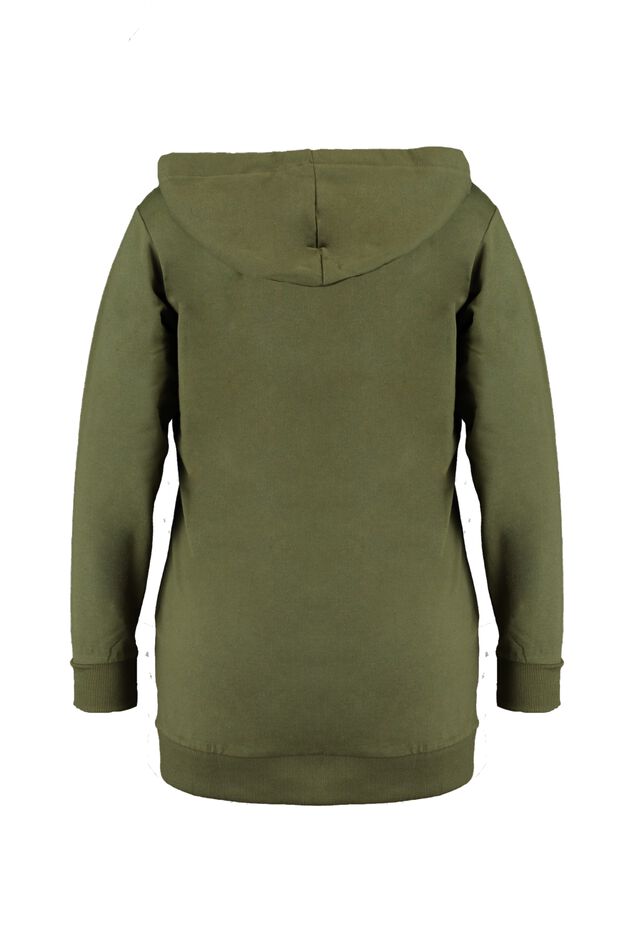 Langes Sweatshirt mit Print image number 2