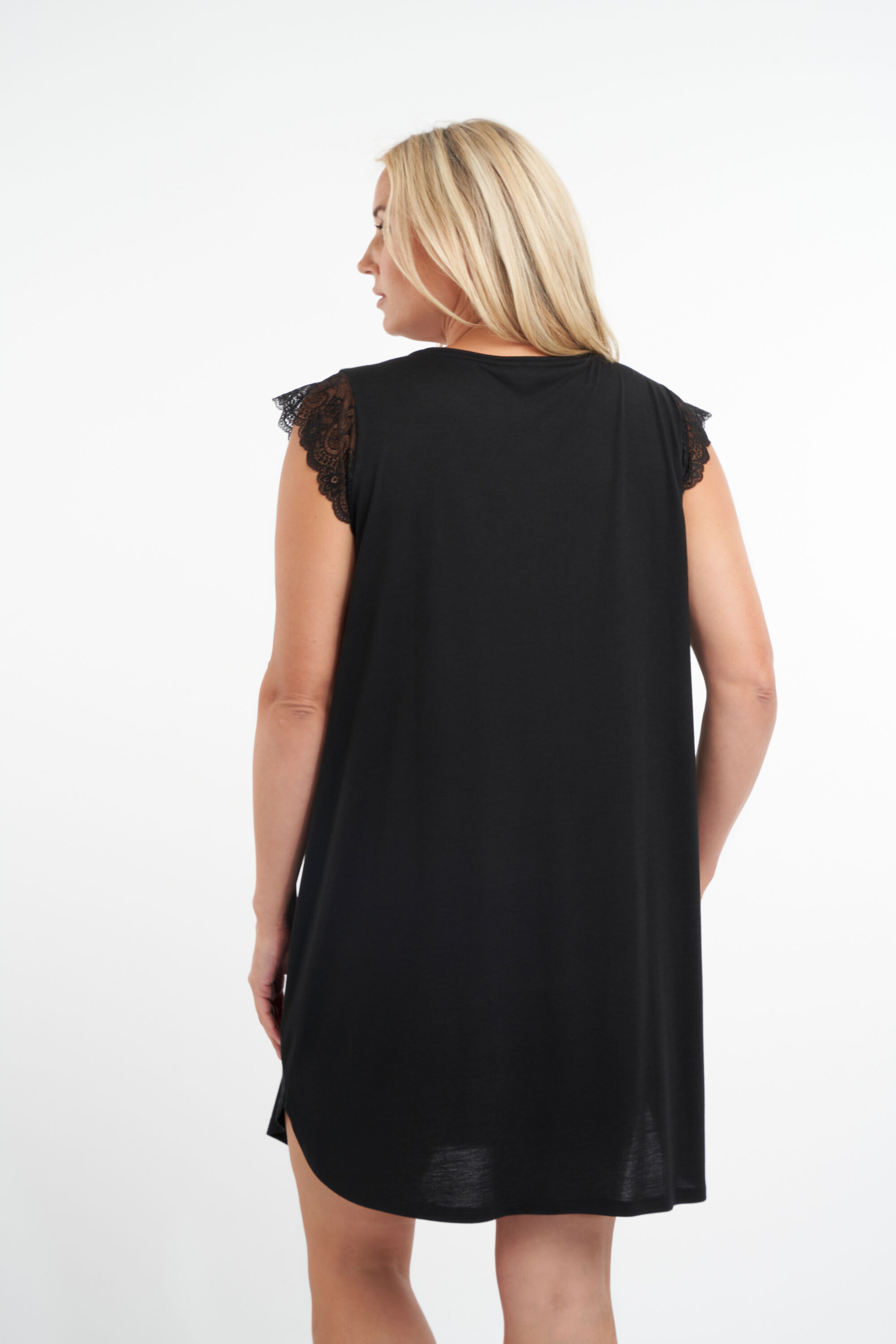 Nachthemd mit Spitzenelement image number 4