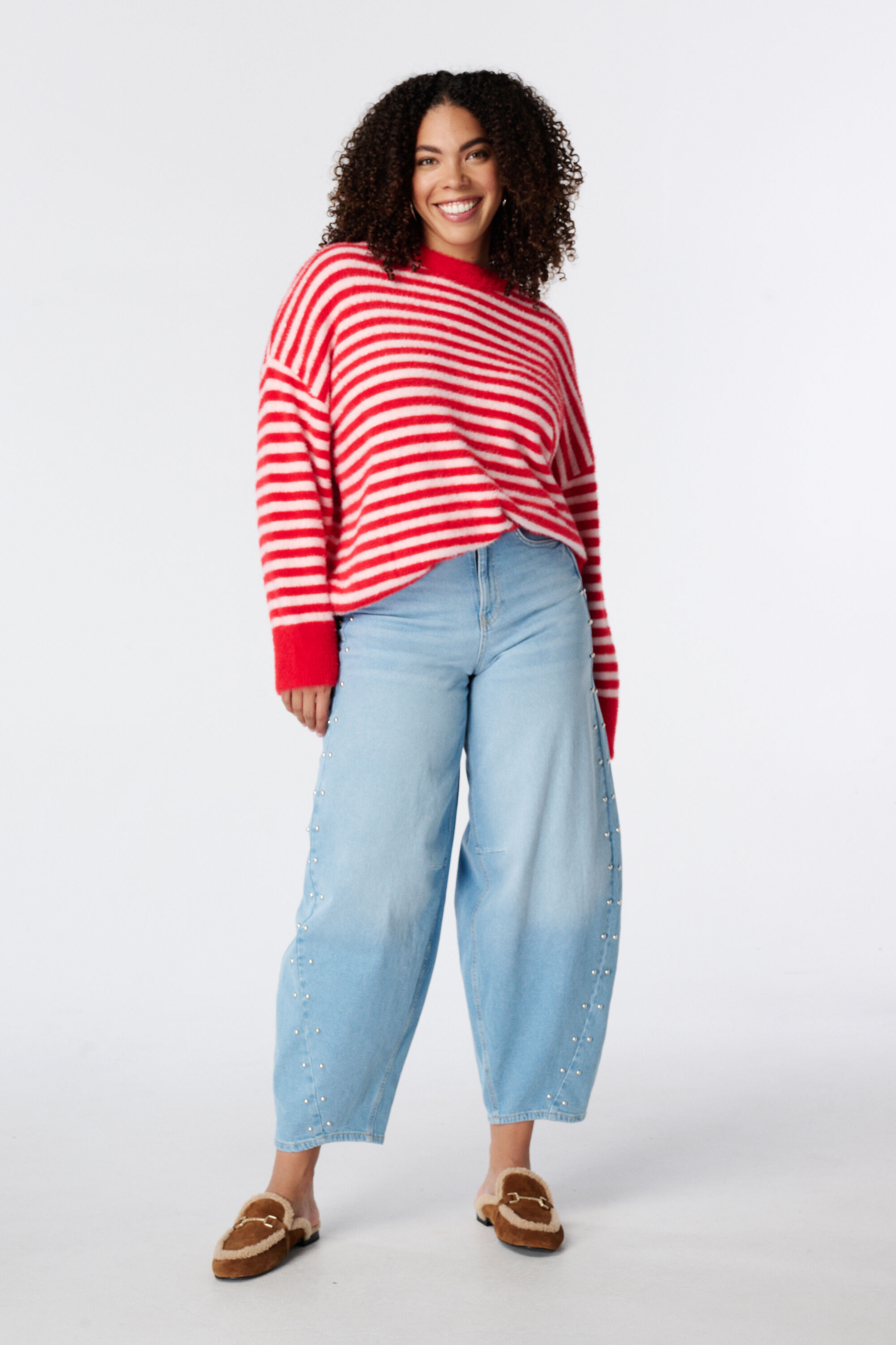Gestreifter Pullover image number 5