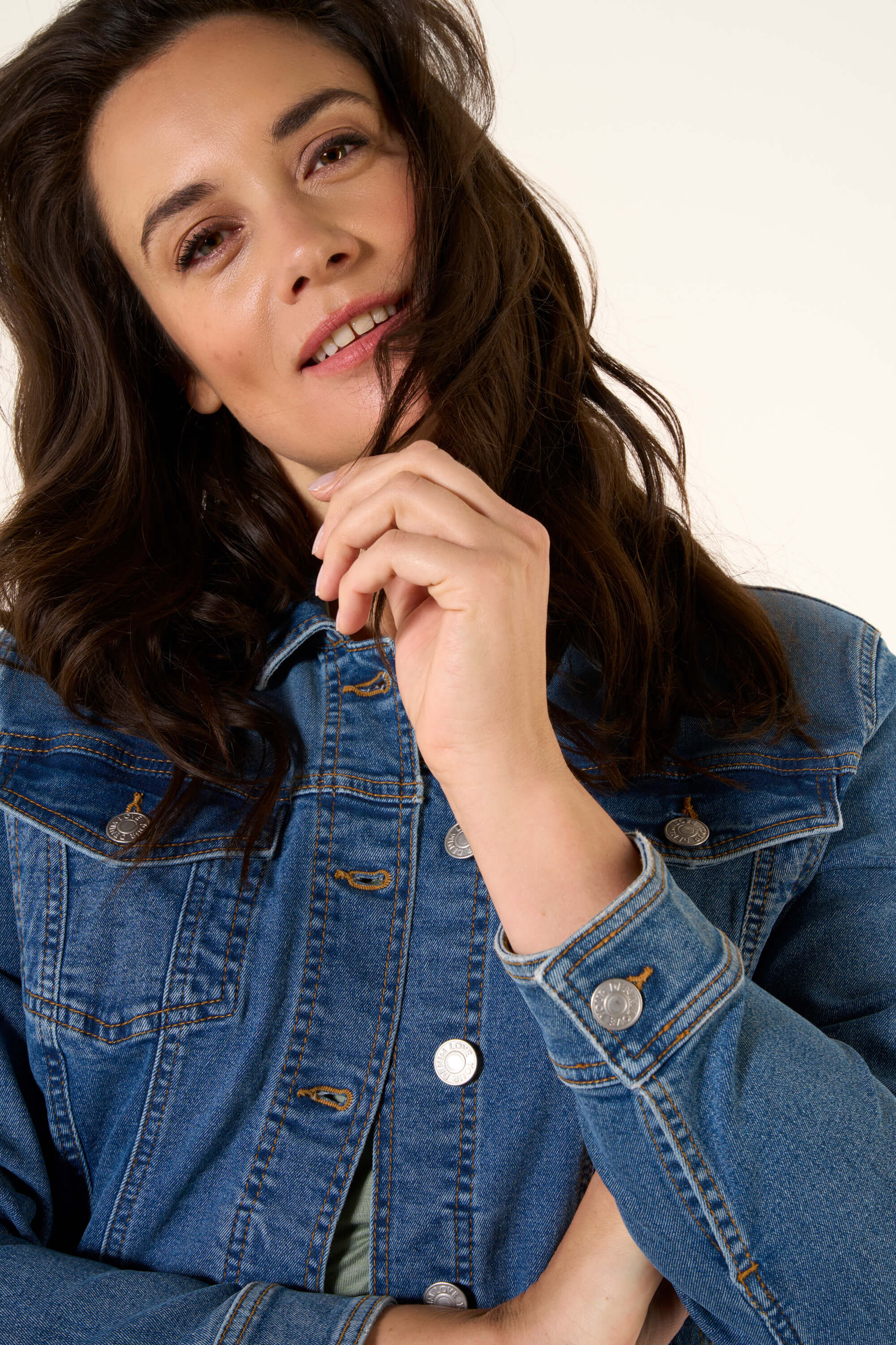 denimjakke image number 4