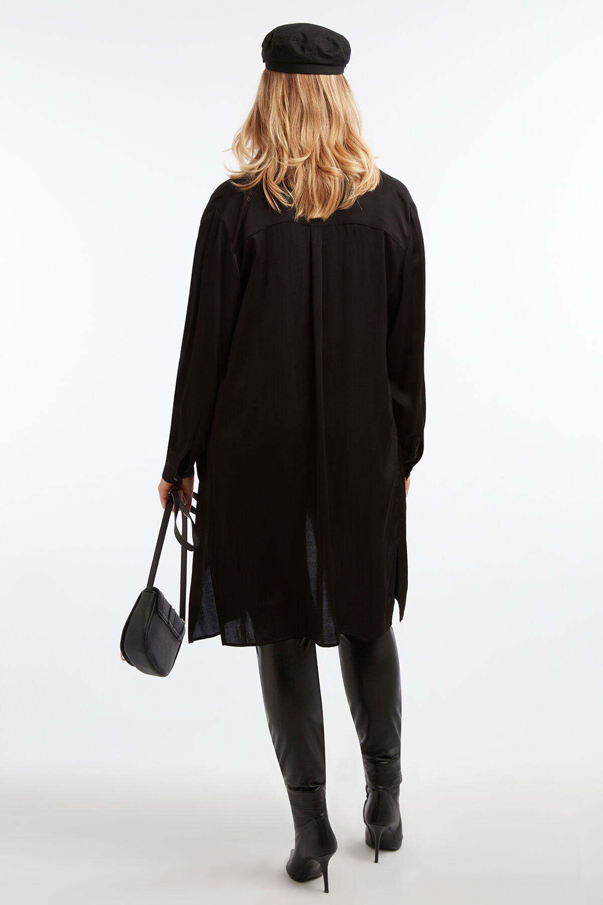 Satin-Bluse image number 5