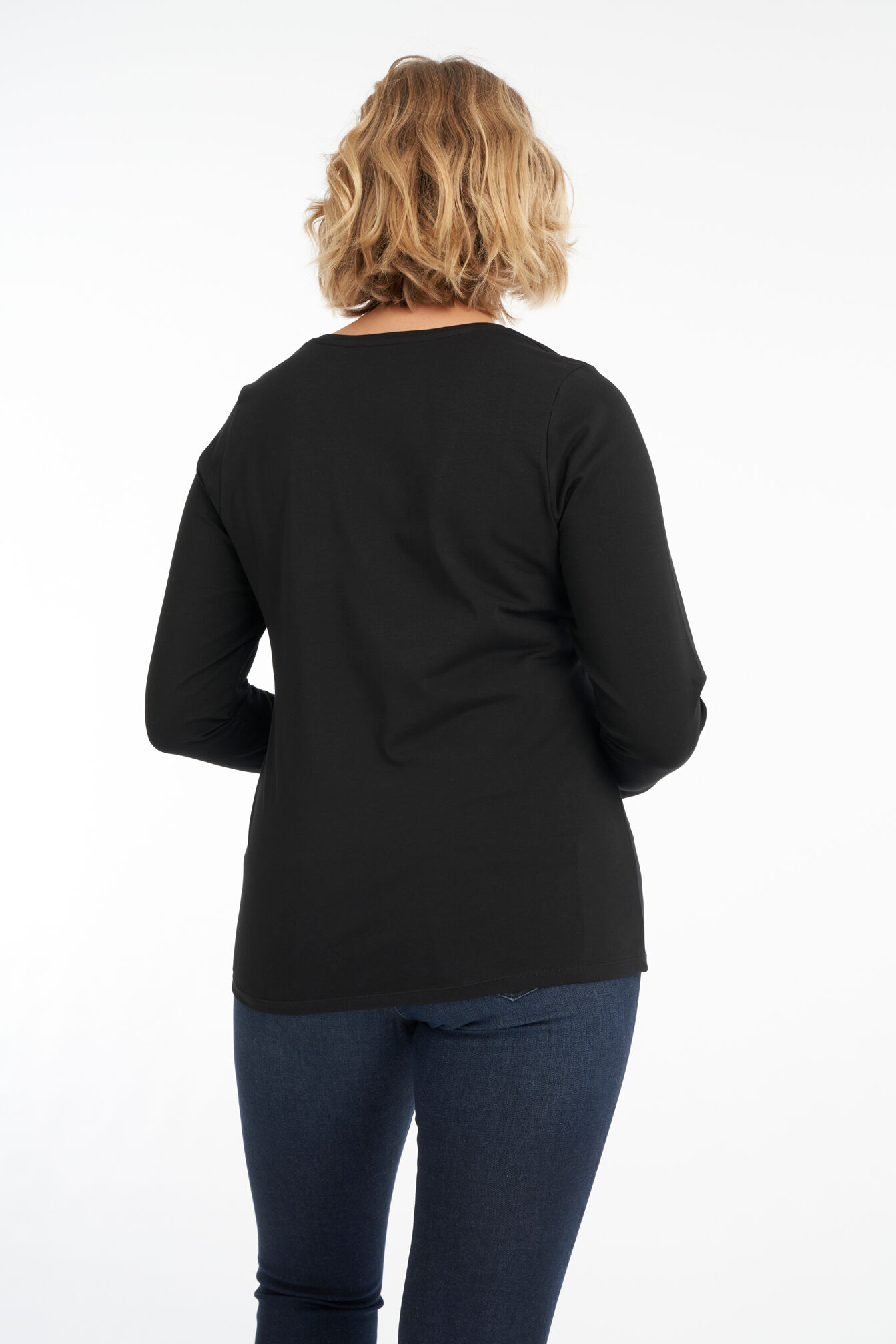 Basic-Shirt mit langen &Auml;rmeln image number 3