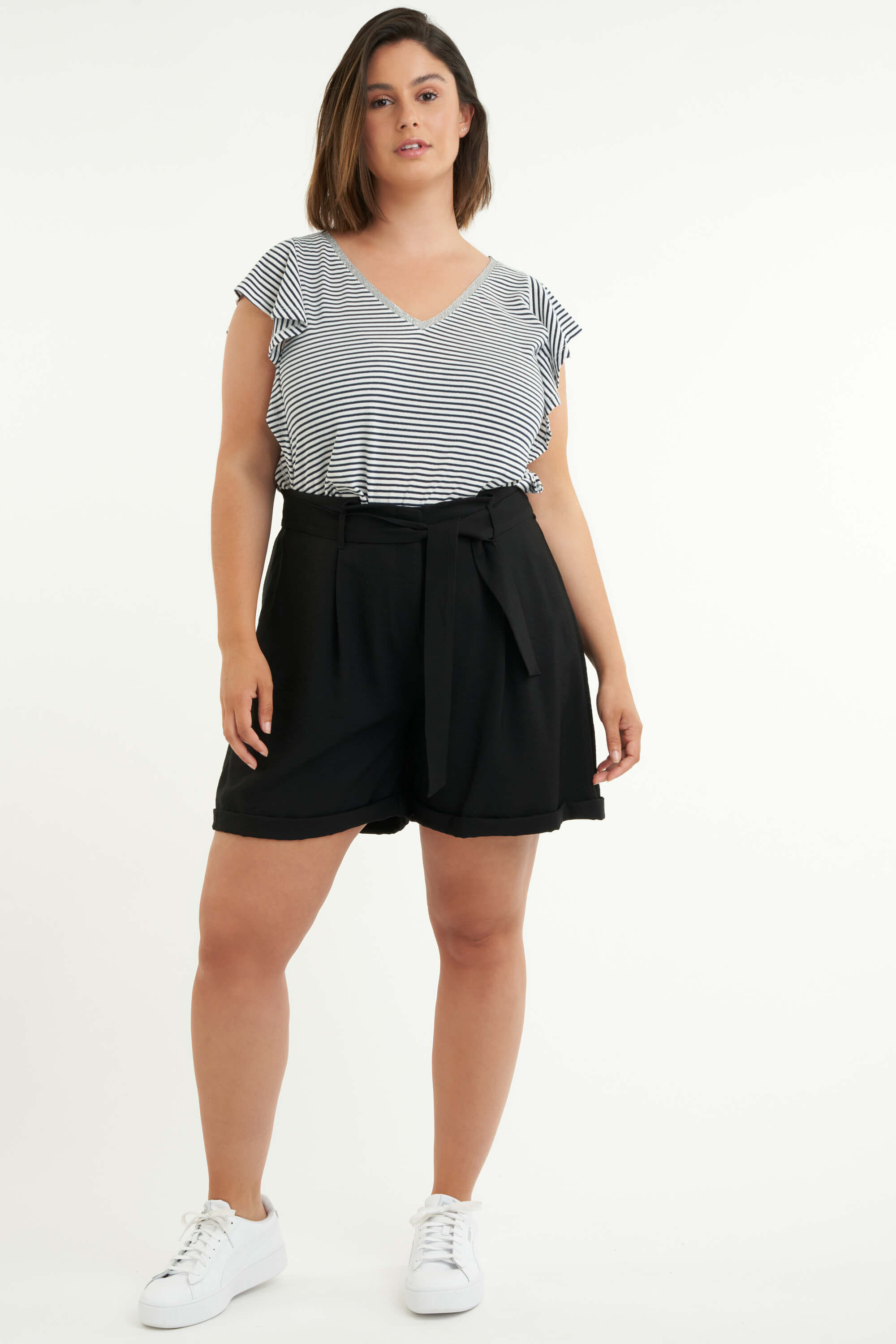 Shorts mit G&uuml;rtel  image number 5