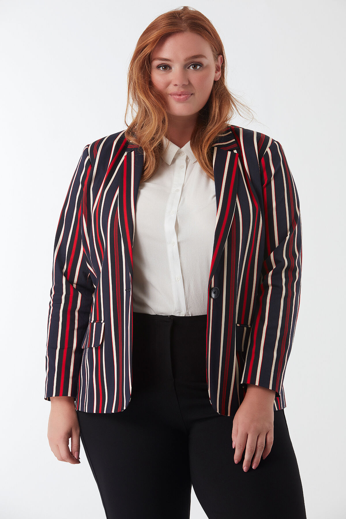 Gestreifter Blazer image number 5