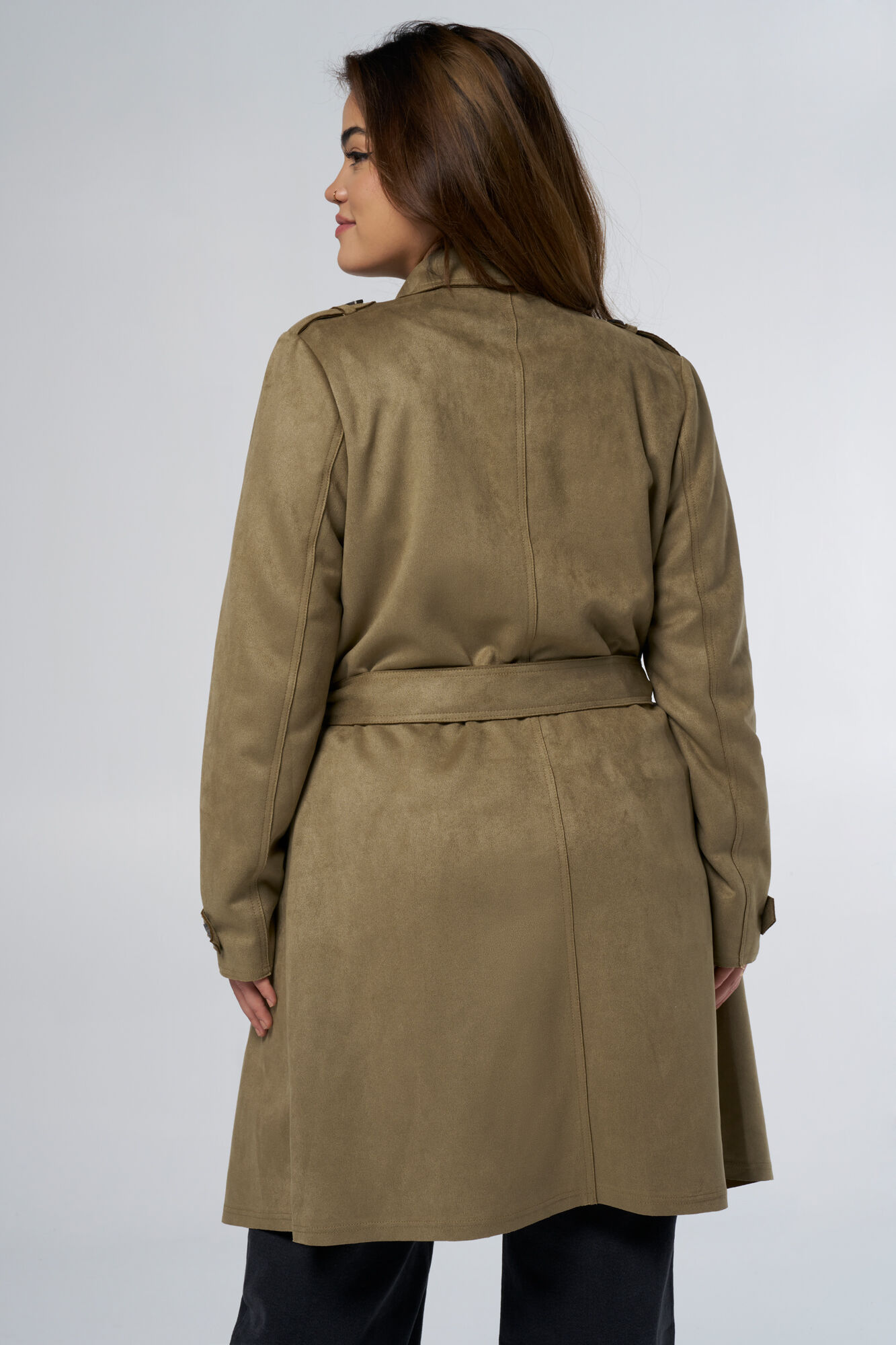 Langer Trenchcoat  image number 3