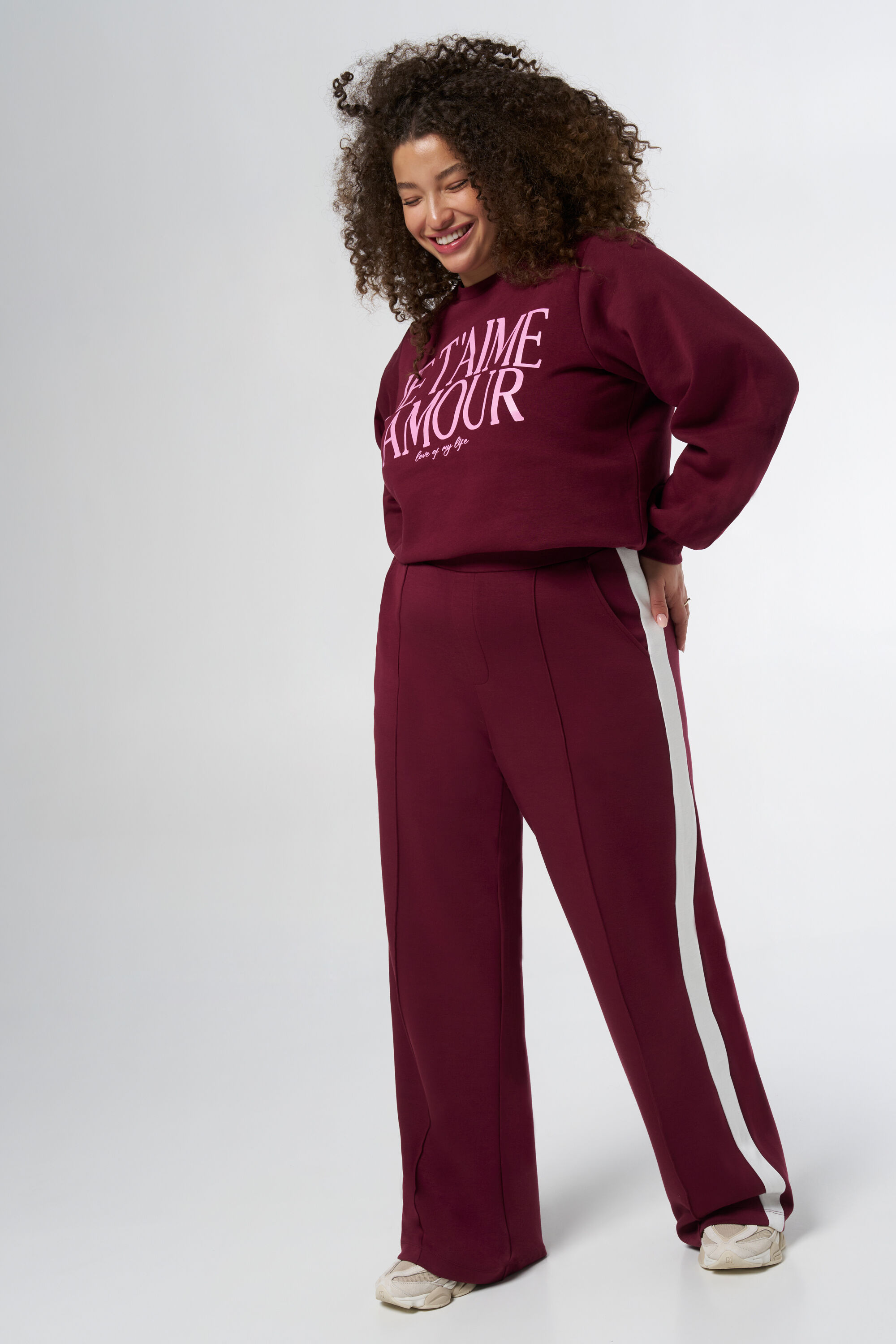 Pullover mit Text-Print image number 5