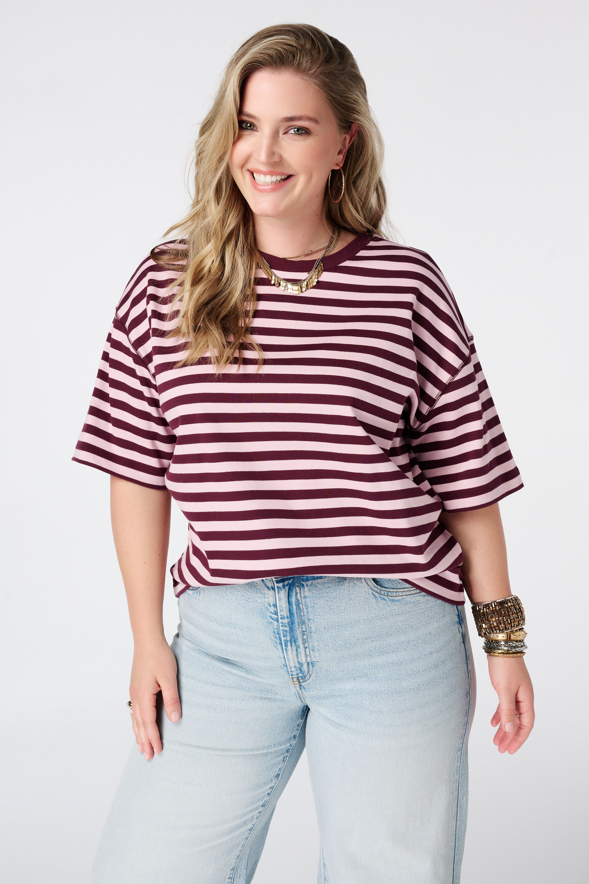 Gestreiftes T Shirt image number 0