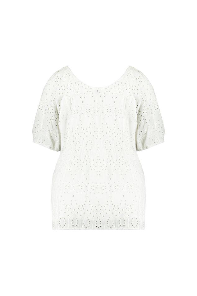 Top mit Stickerei  image number 2