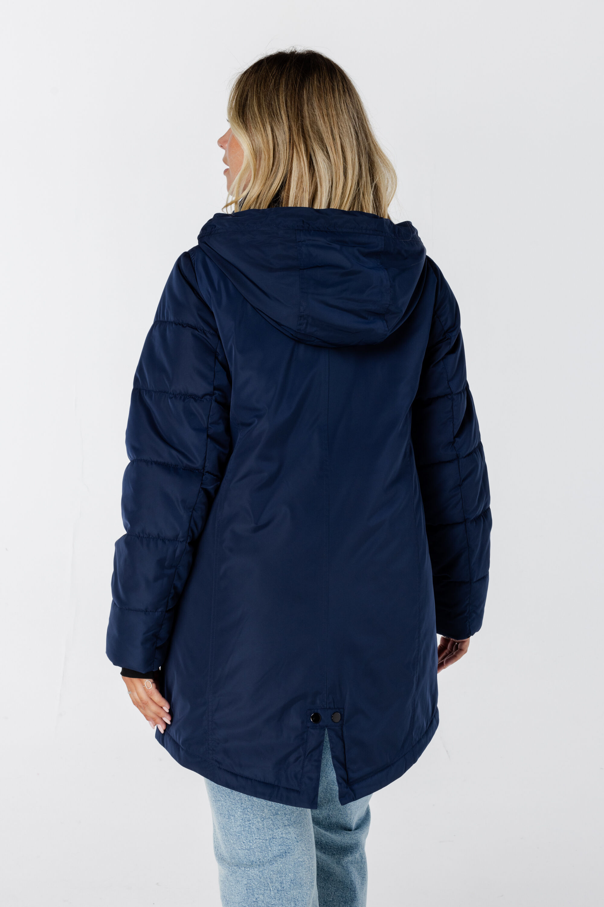 Jacke mit Rei&szlig;verschluss und Kapuze image number 3