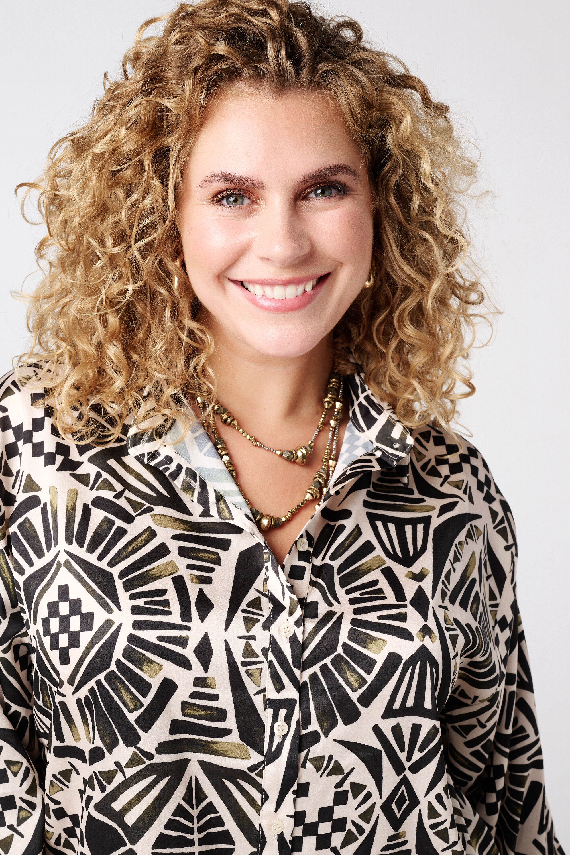 Bluse mit Print image number 4