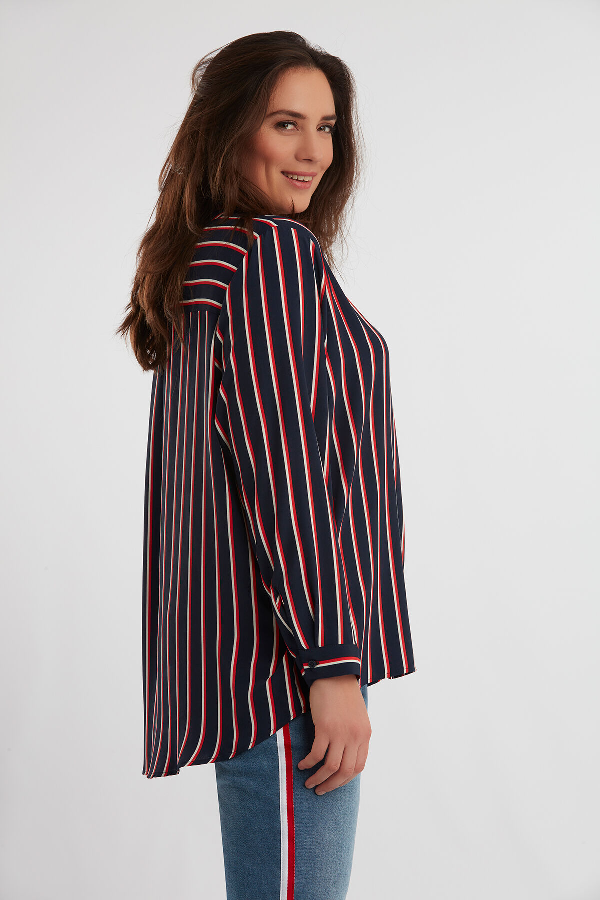 Gestreifte Bluse image number 3