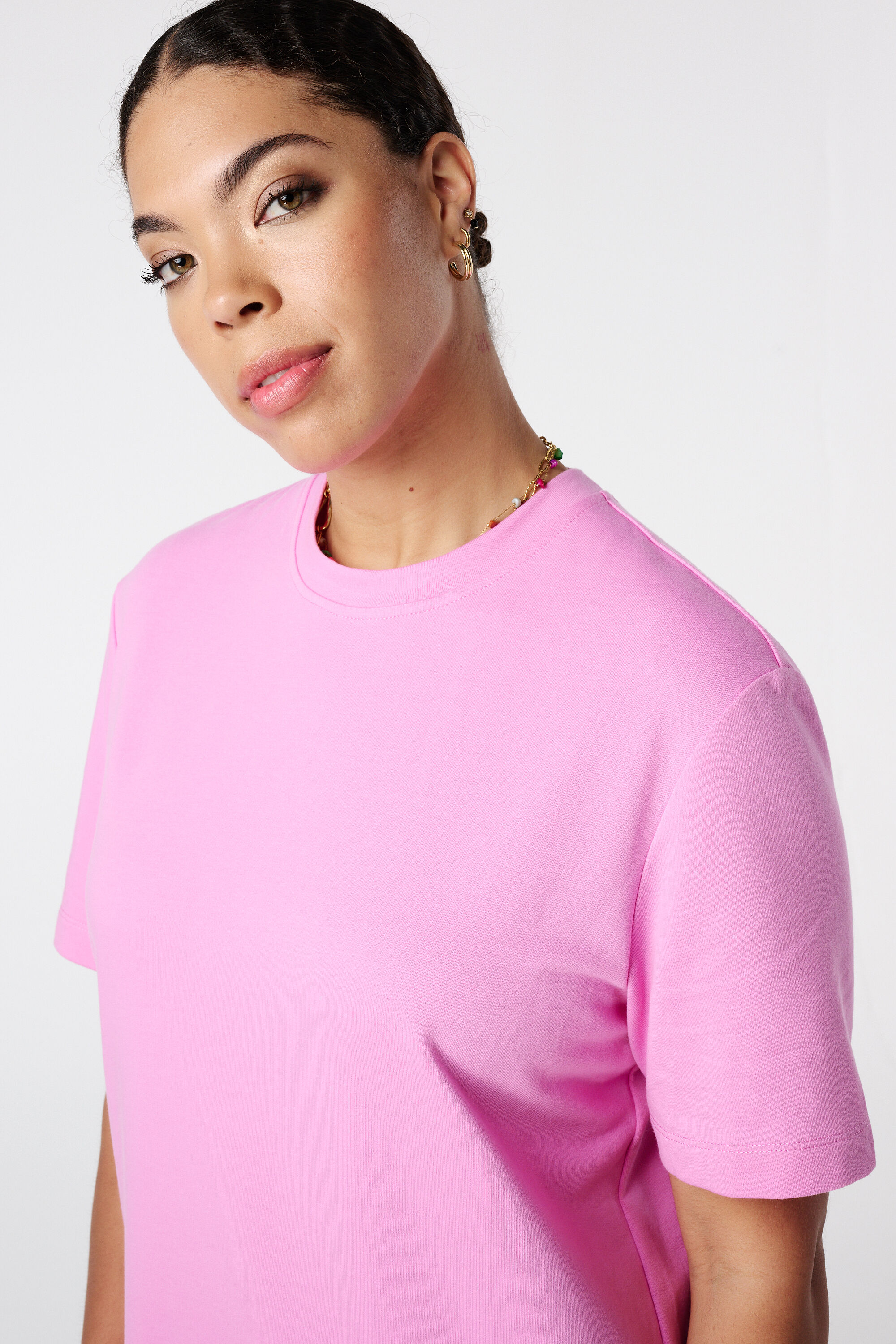 Midi-T-Shirtkleid image number 4