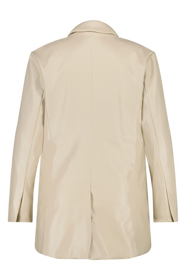 Blazer aus Kunstleder image number 3