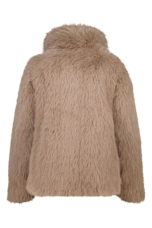 Jacke aus Kunstfell image number 2