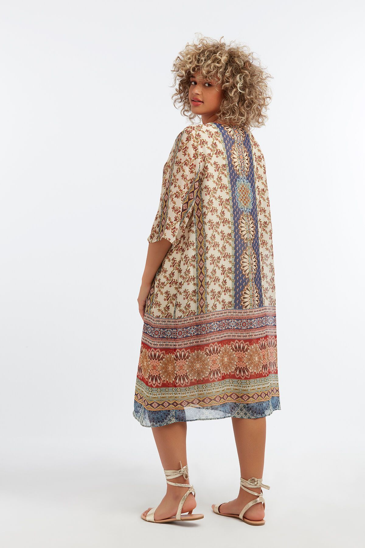 Kimono mit Aufdruck image number 4