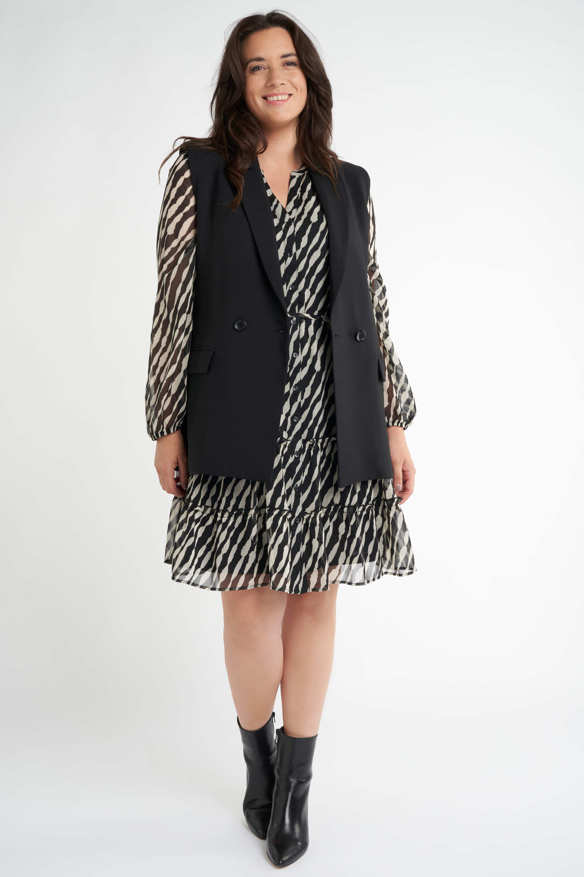 Kleid mit Print  image number 7