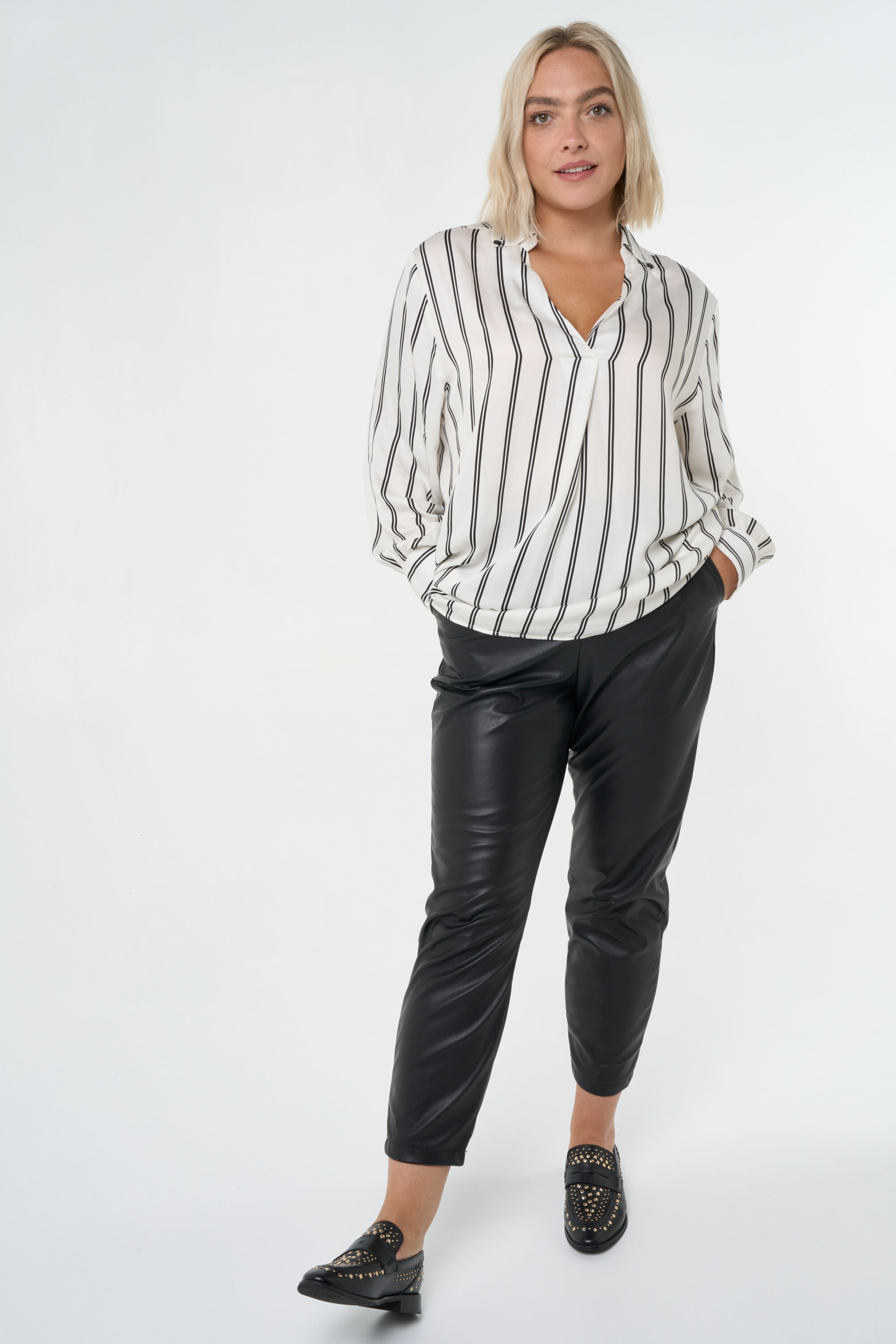 Gestreifte Bluse image number 5