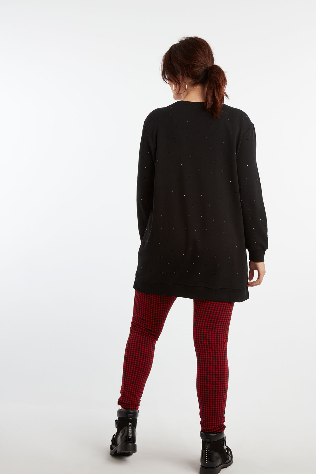 Plaid-Leggings image number 3