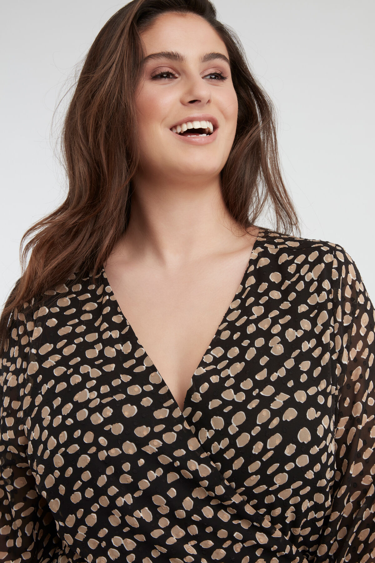 Wickelkleid mit Print image number 3