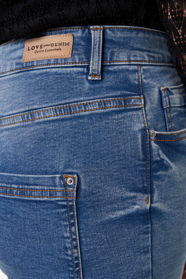 Straight-Leg Jeans LILY 30 inch image number 5