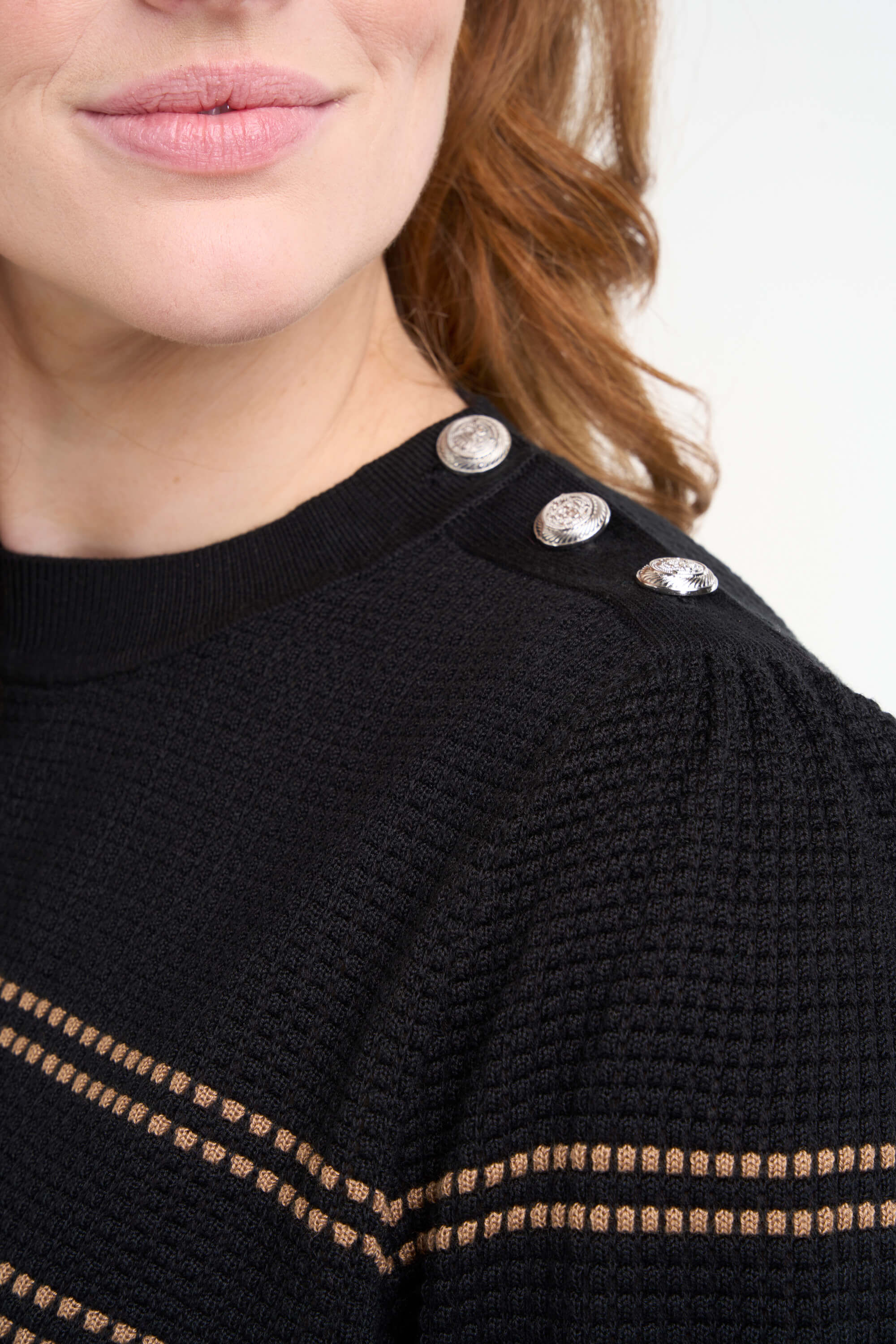 Gestreifter Pullover  image number 3