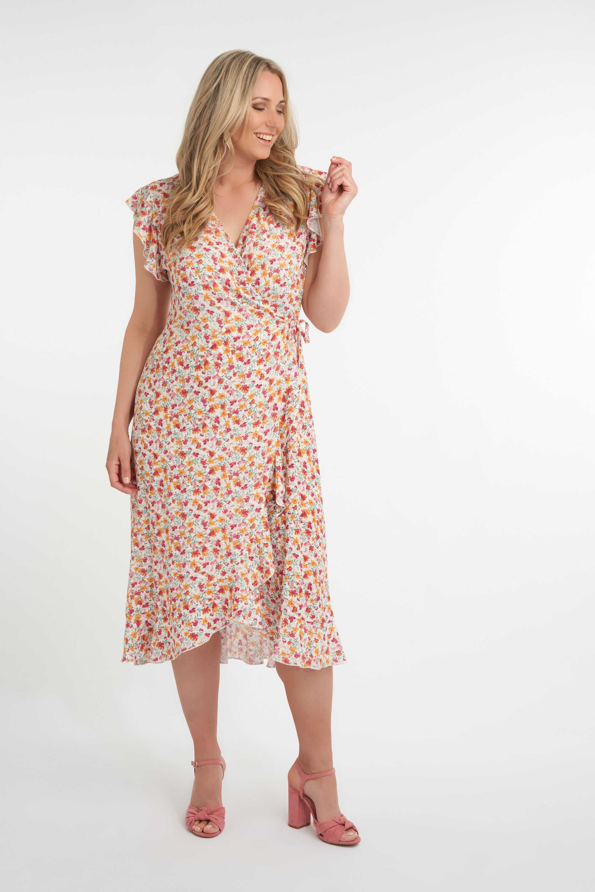 Wickelkleid mit Print  image number 7