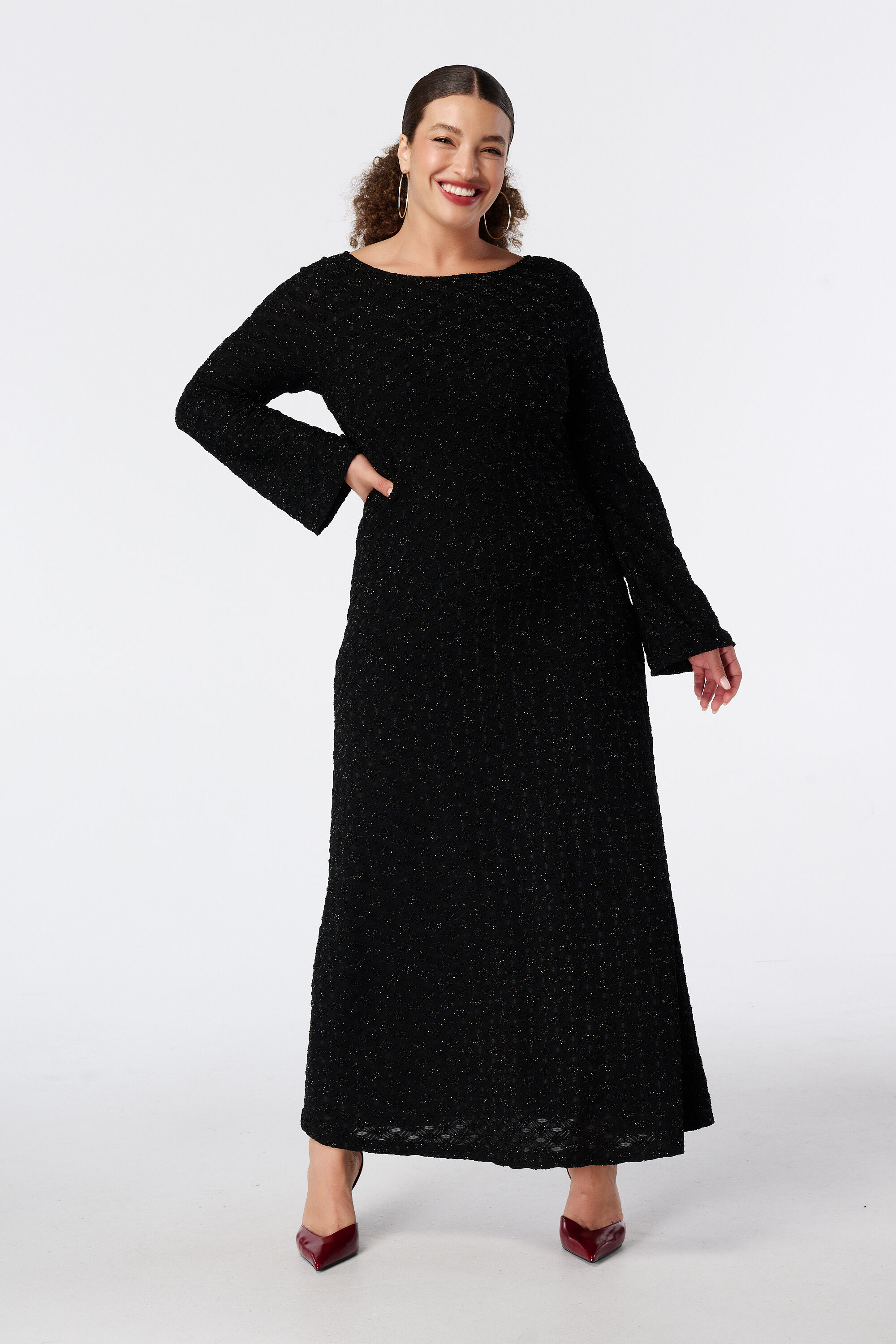 Kurzes Mesh-Kleid mit Blumen image number 0