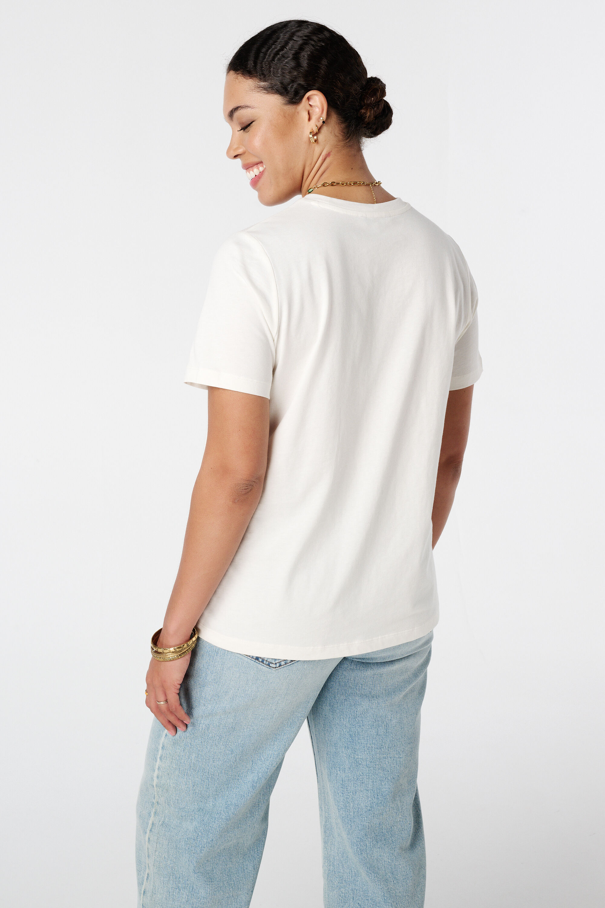 T-Shirt mit tropischem Print image number 3