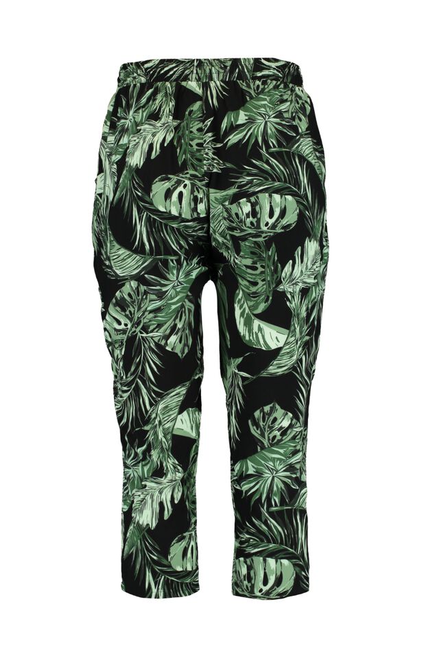 Weit geschnittene Hose mit Print image number 2