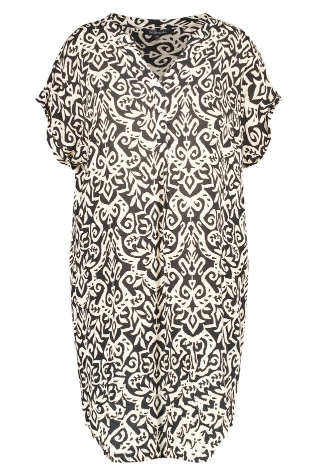 Weit geschnittenes Kleid mit Print image number 1