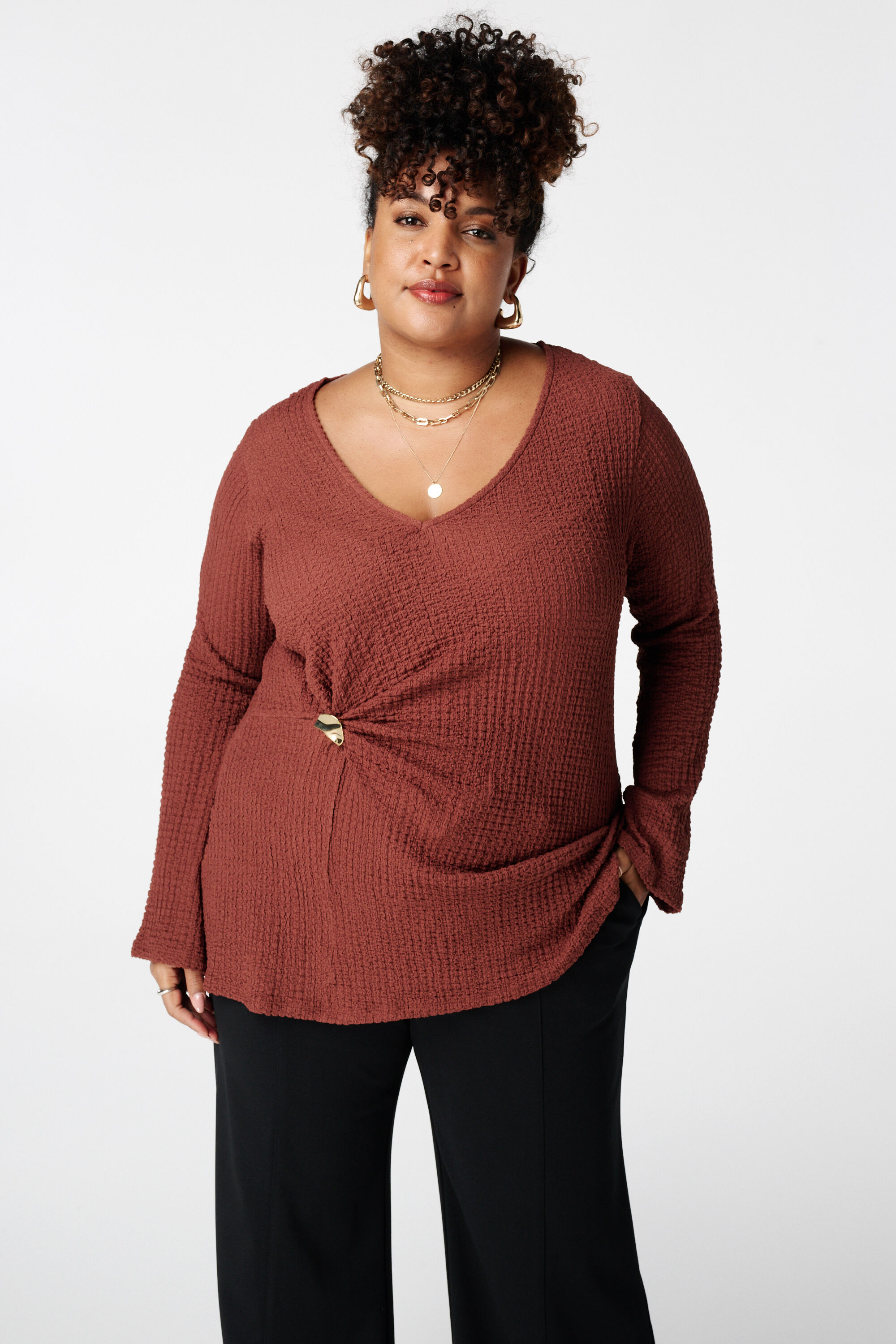 Top mit Knotendetail