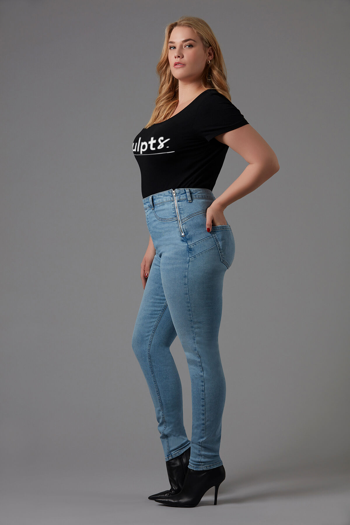 Magic Simplicity SCULPTS Treggings image number 5