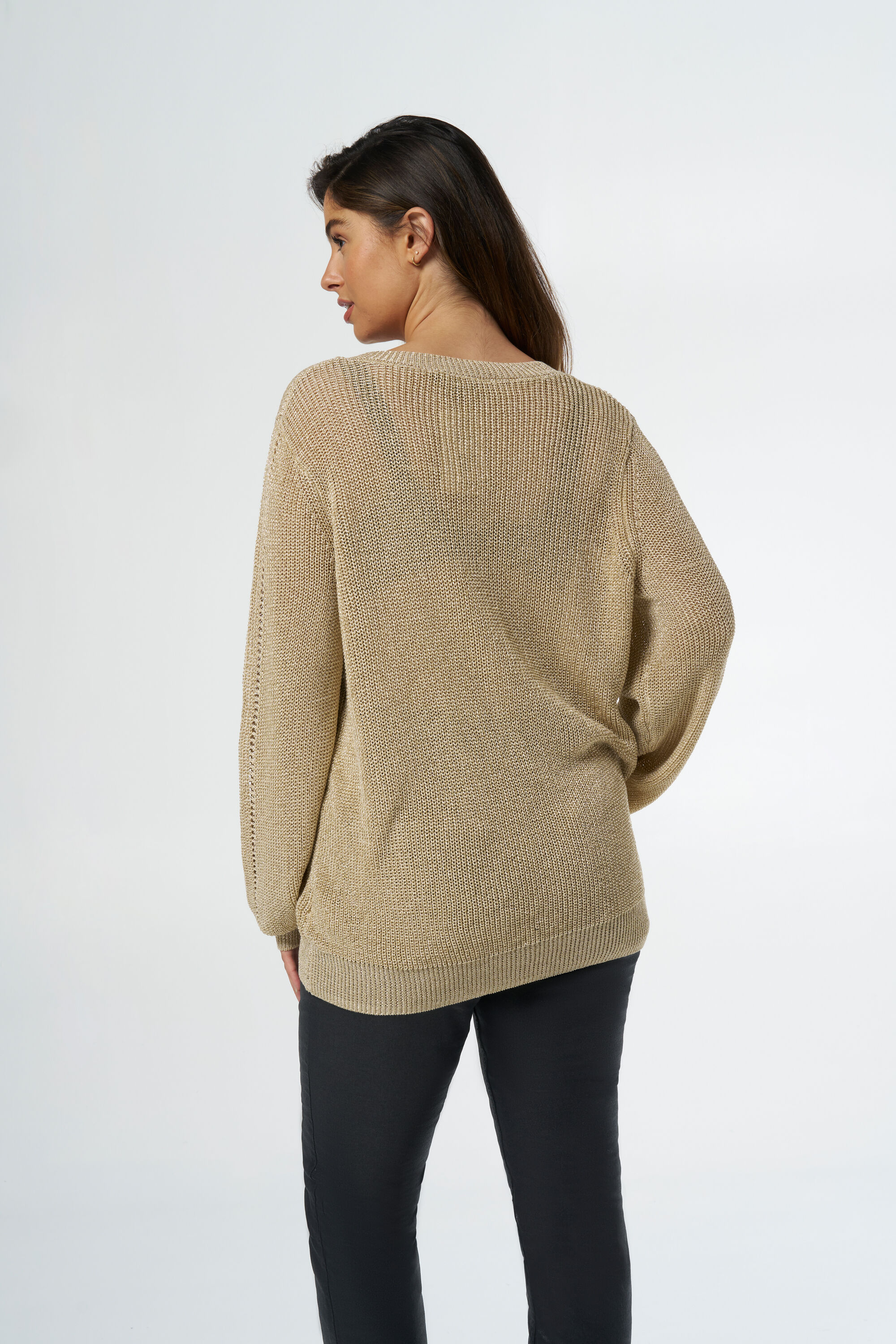 Strickpullover mit metallischen Verzierungen image number 3