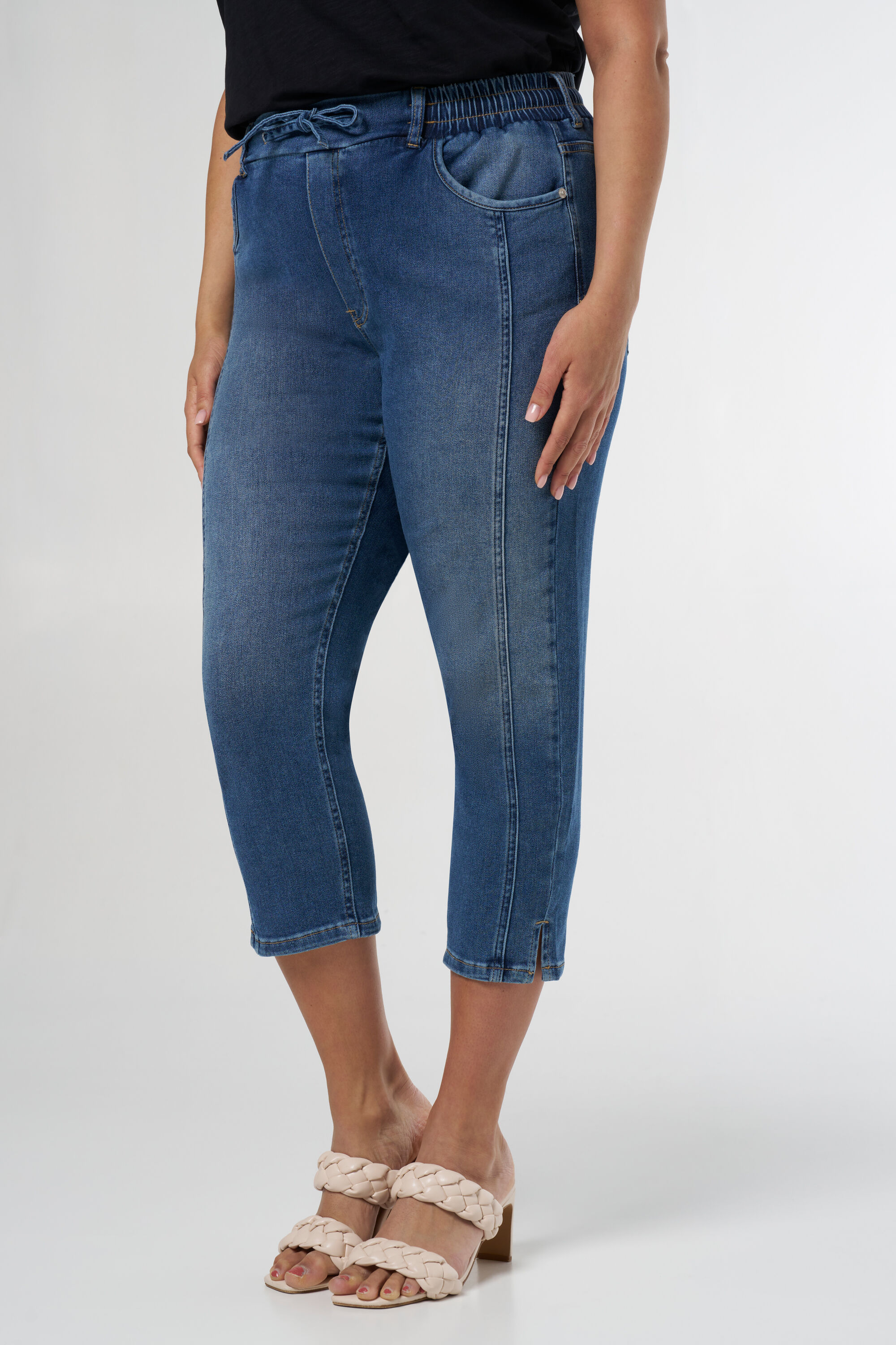 Kn&ouml;chellange Hose mit bequemem Gummibund  image number 5