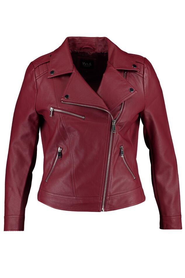 Biker-Jacke aus Kunstleder image number 1