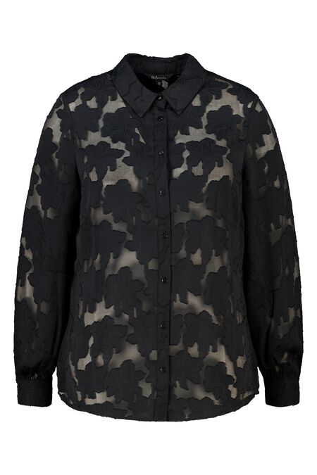 Bluse mit gestickten Details