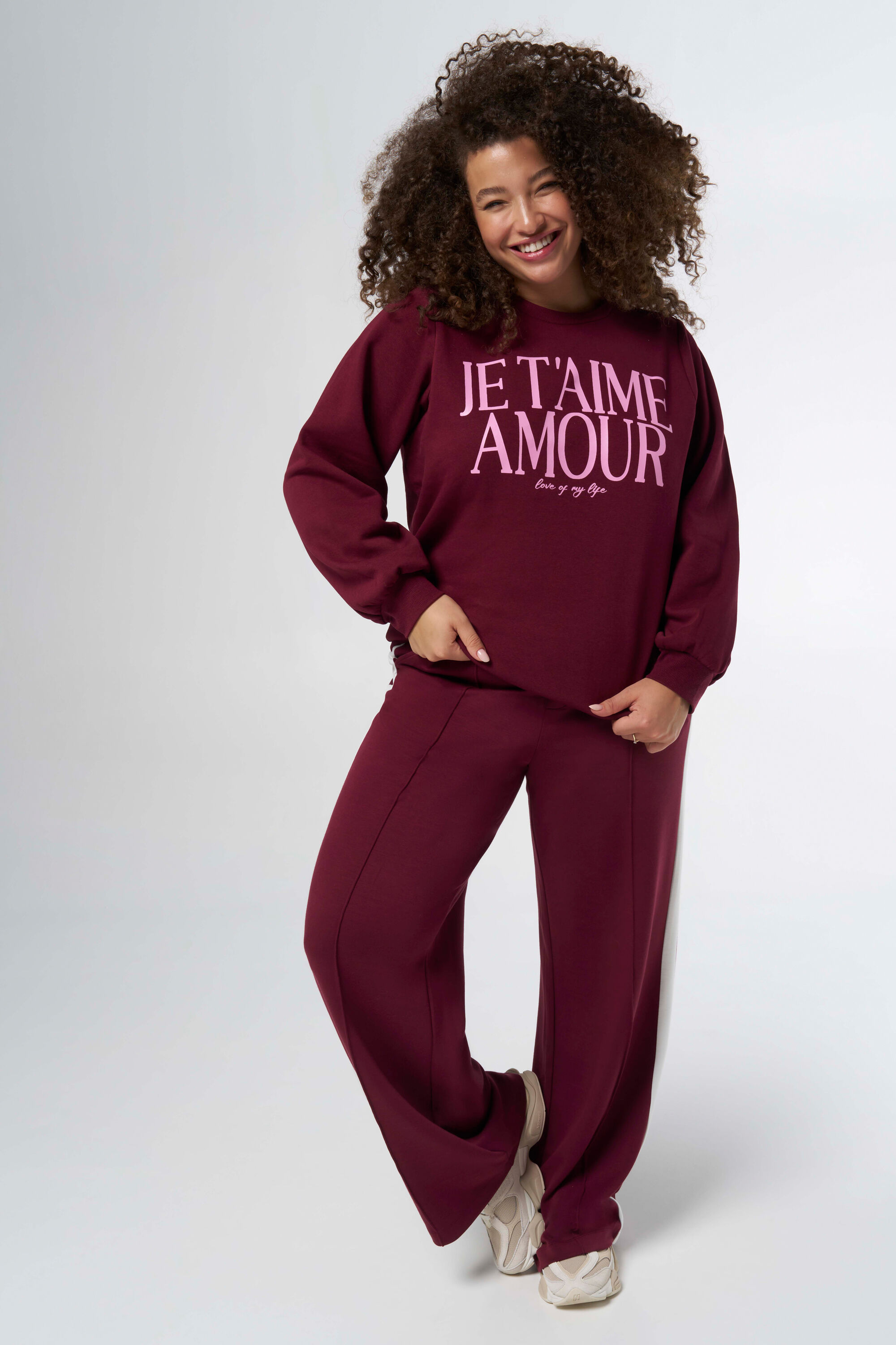 Pullover mit Text-Print image number 5