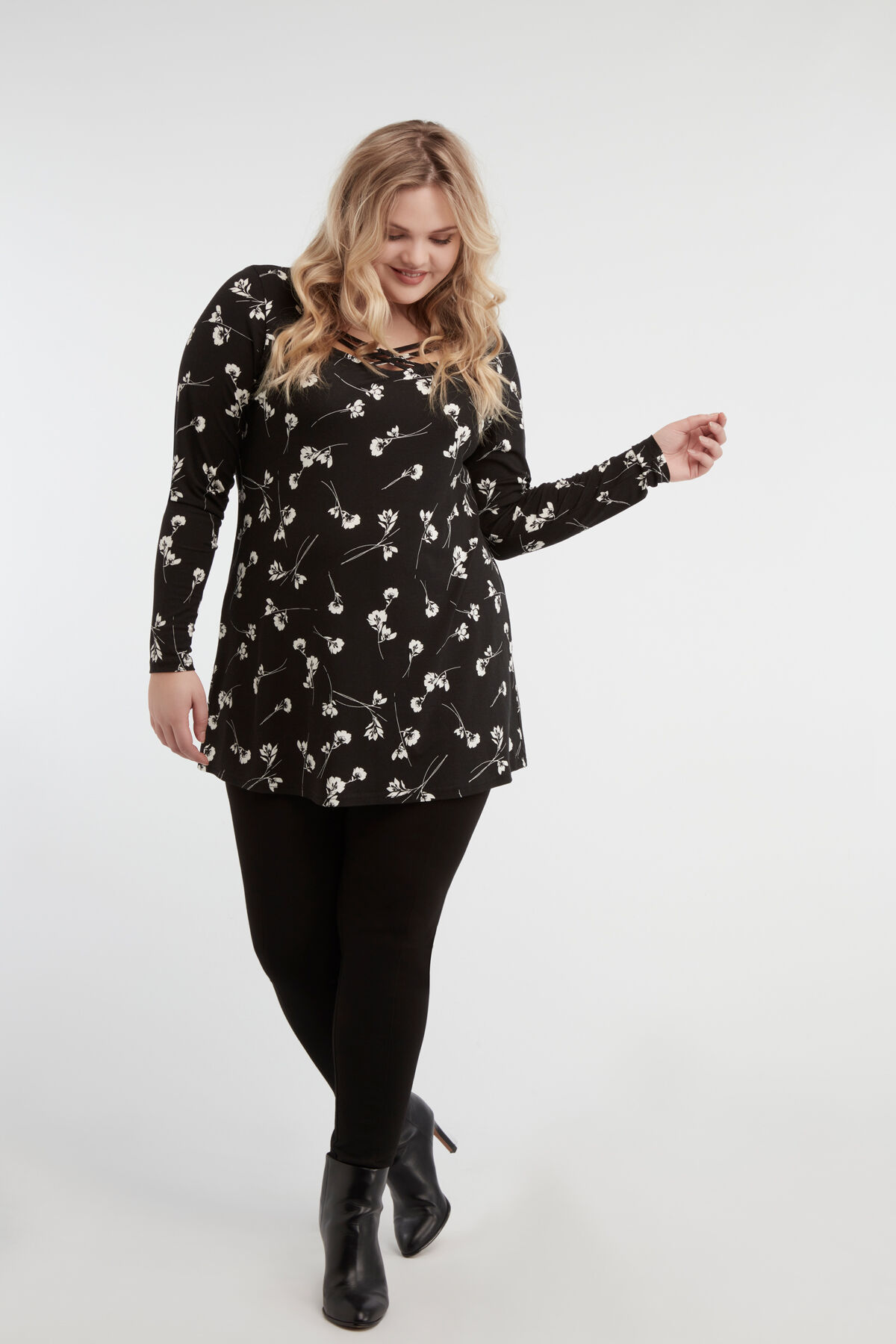 Tunika mit Print image number 3