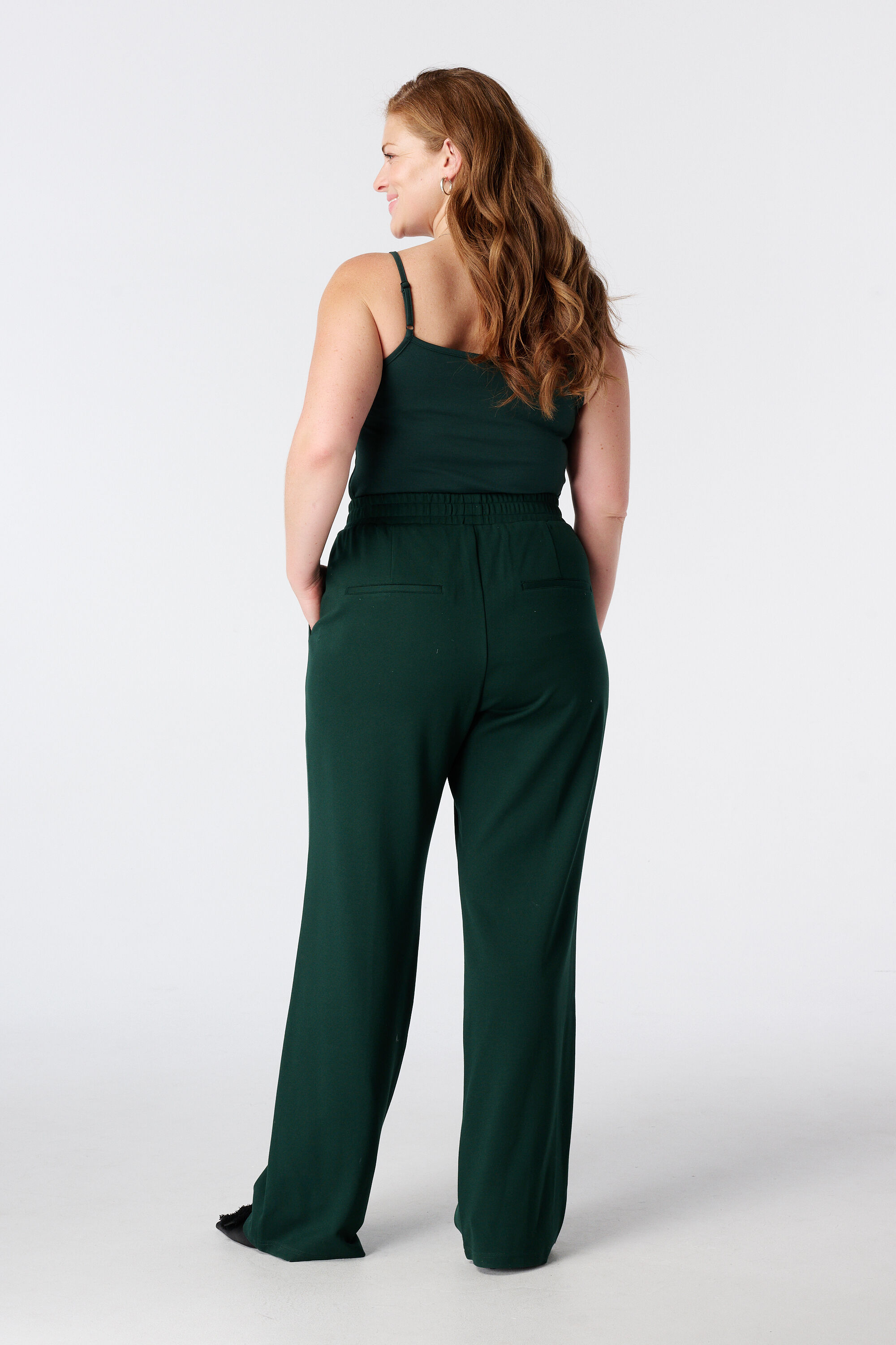 Wide Leg Stoffhose  image number 3
