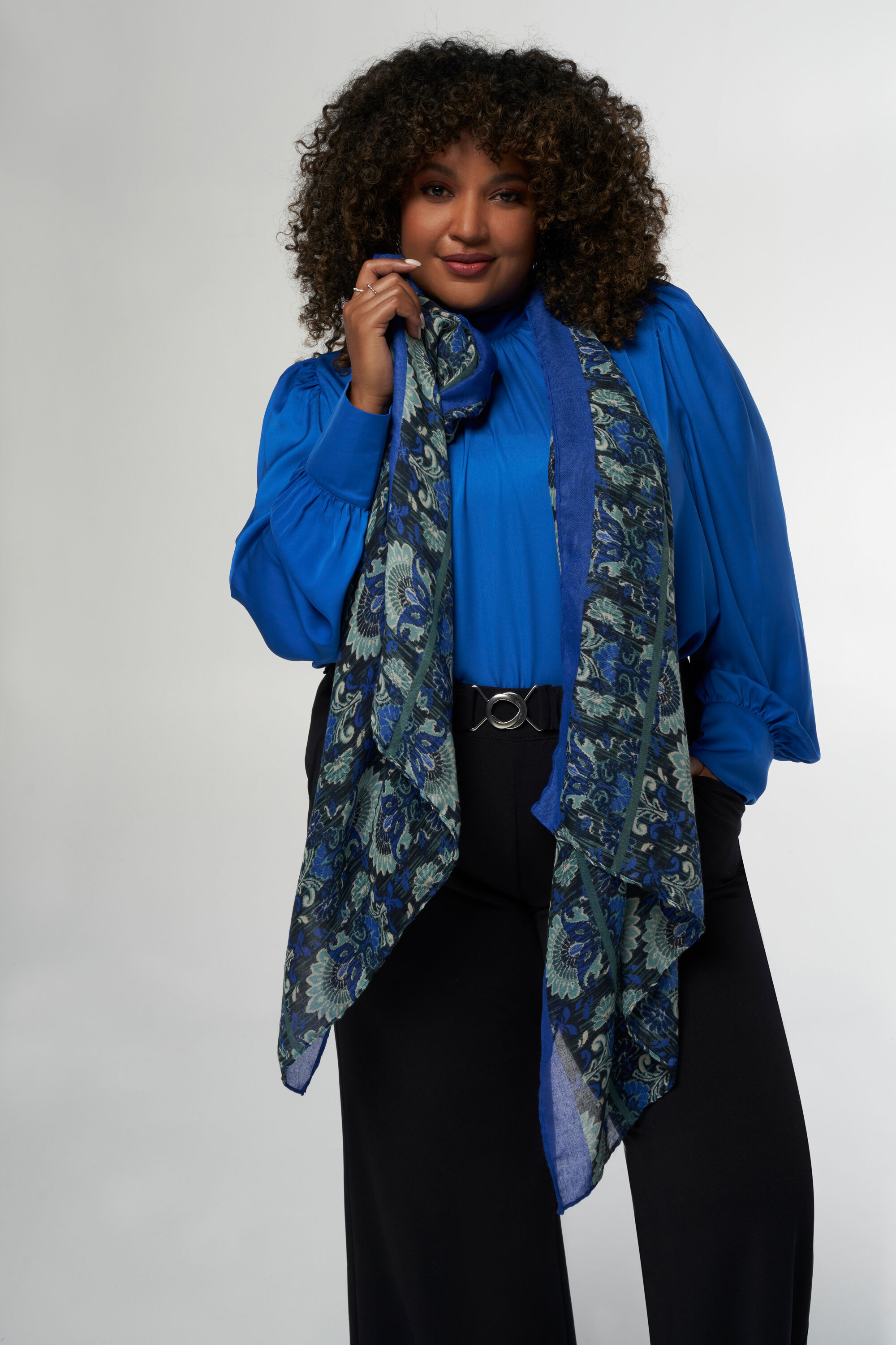 Schal mit Print  image number 2