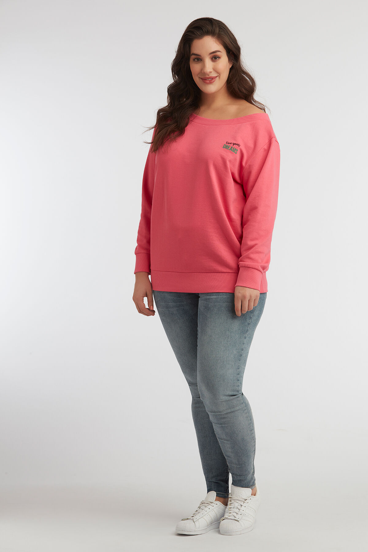 Schulterfreier Sweater image number 3