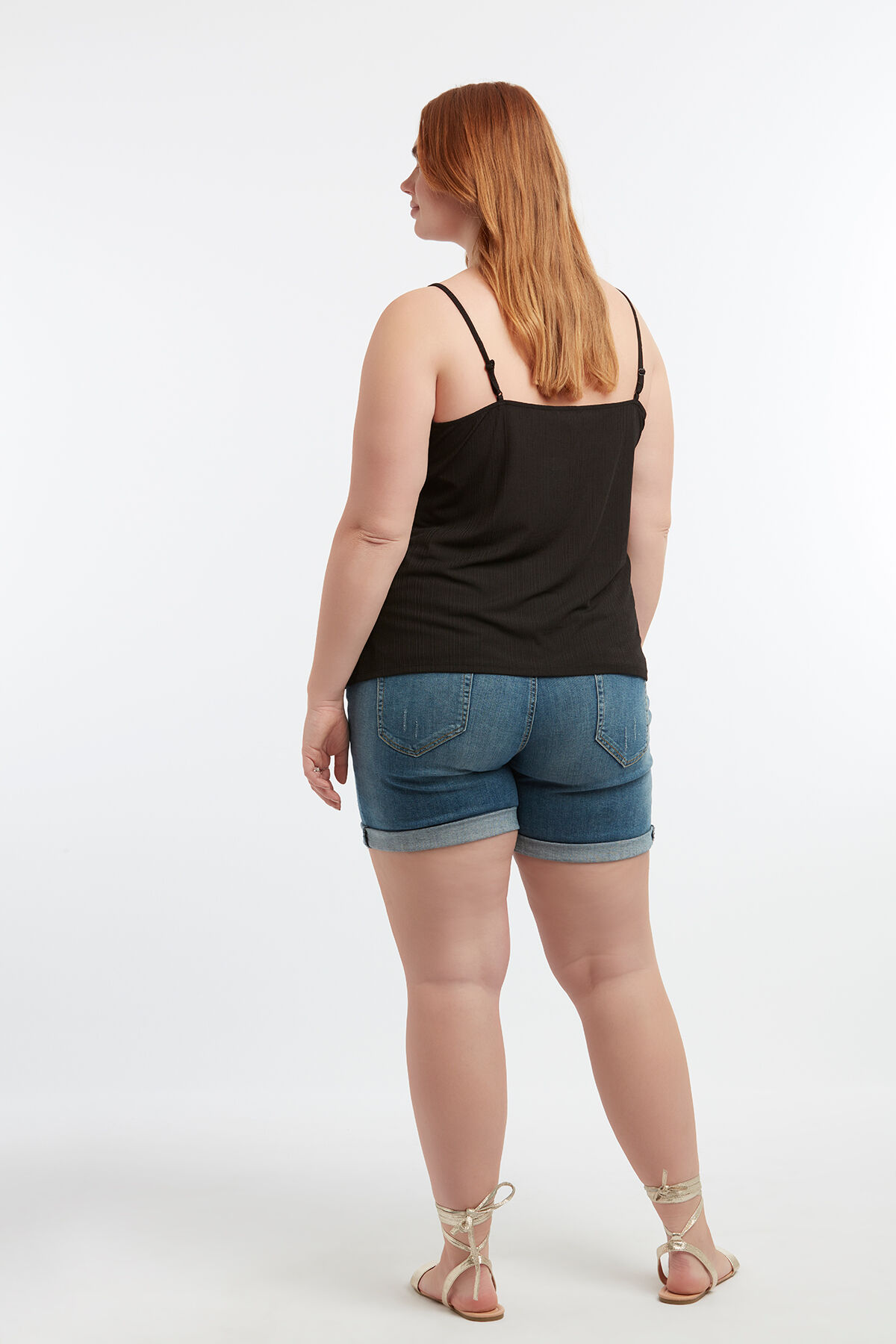 &Auml;rmelloses Top mit Spitze image number 4