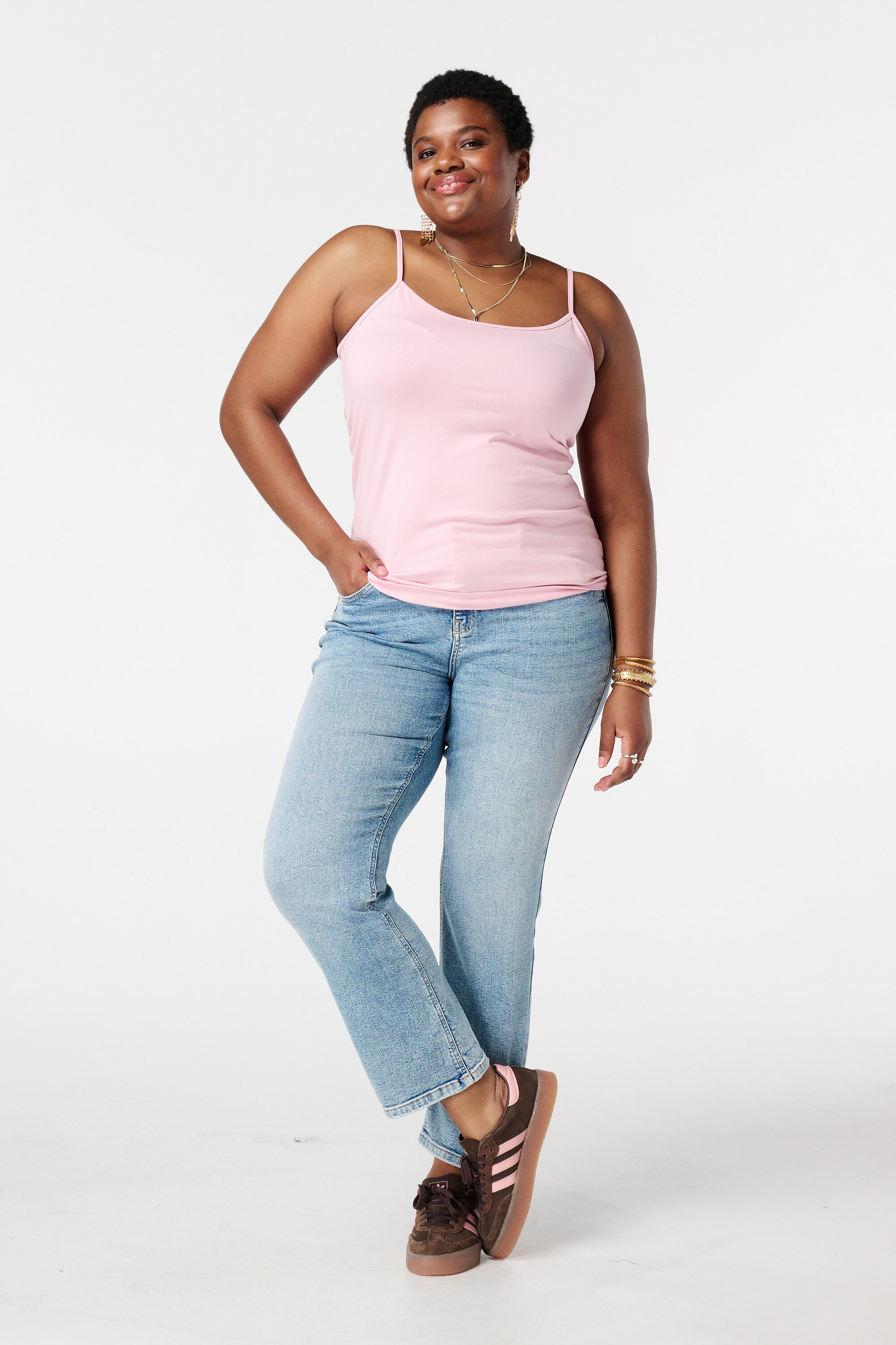 Spaghetti-Top mit Stretch image number 5