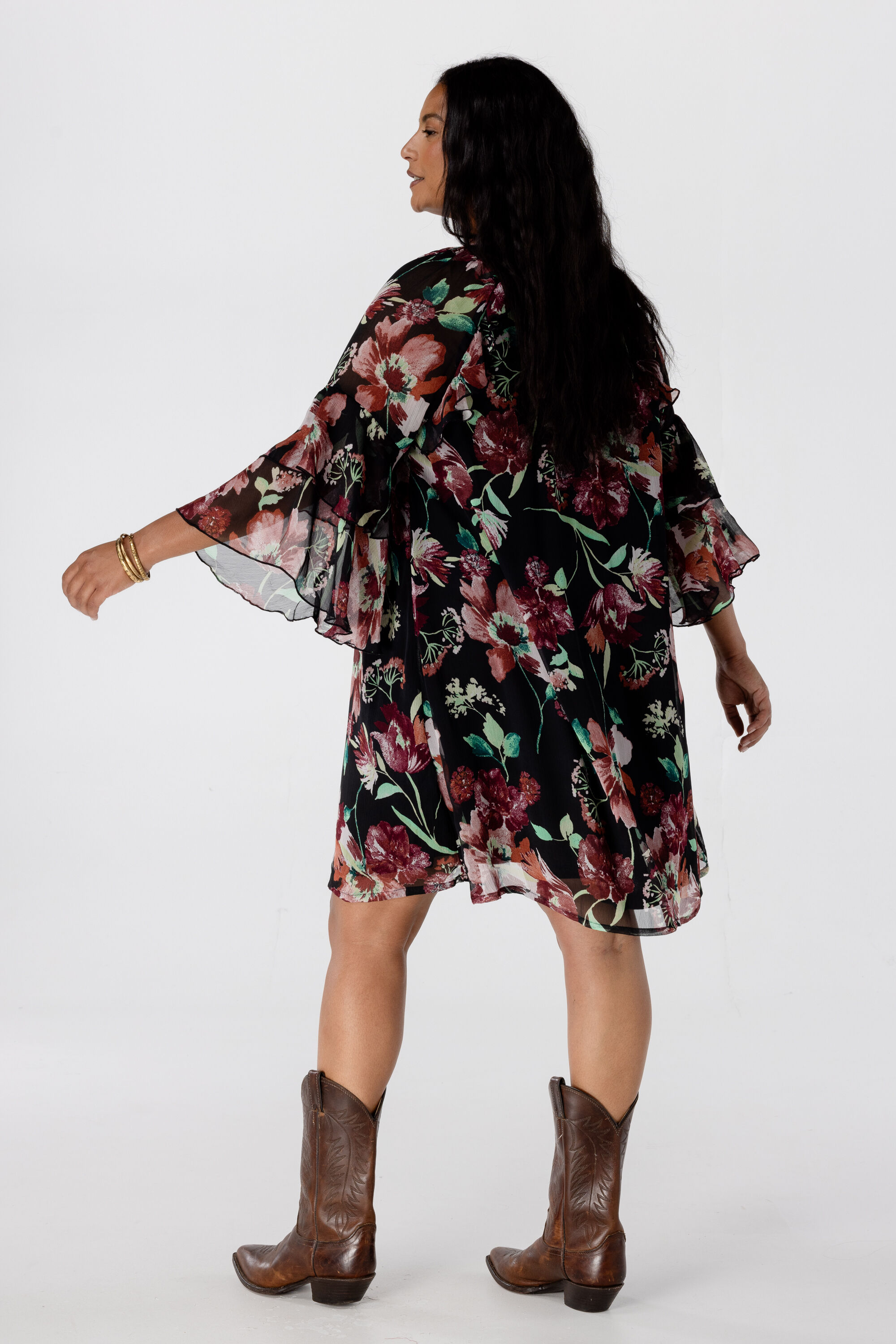 Kleid mit Print image number 3