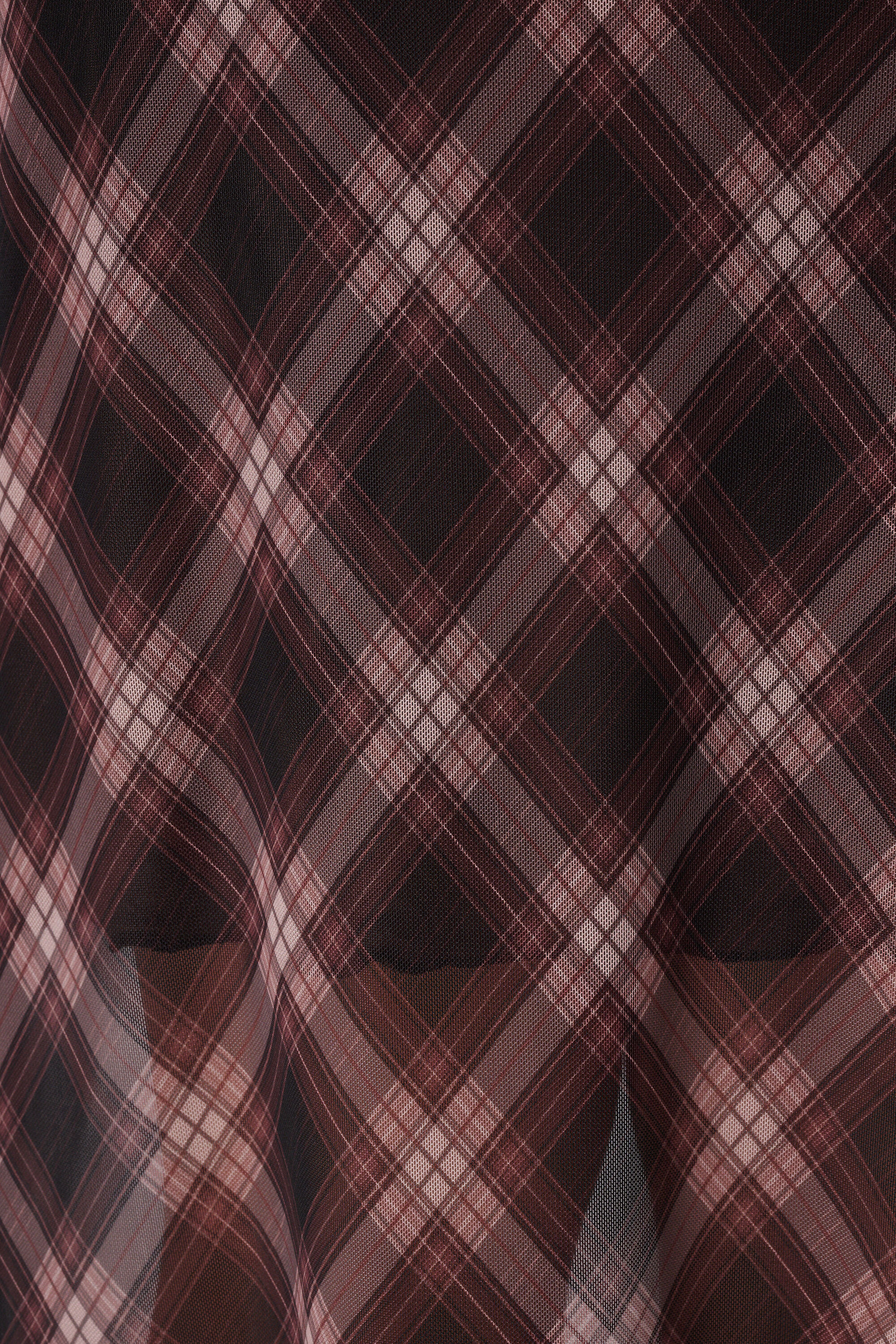 Midi-Rock mit Karomuster image number 4