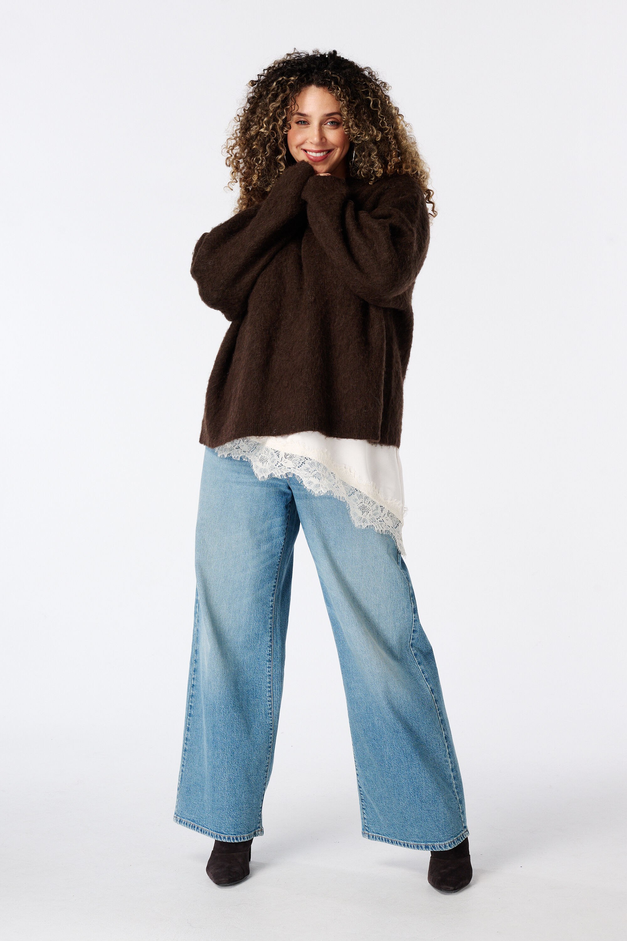 Pullover mit Rundhalsausschnitt image number 5