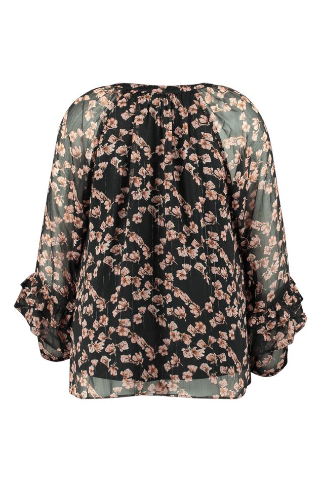 Bluse mit Print image number 2