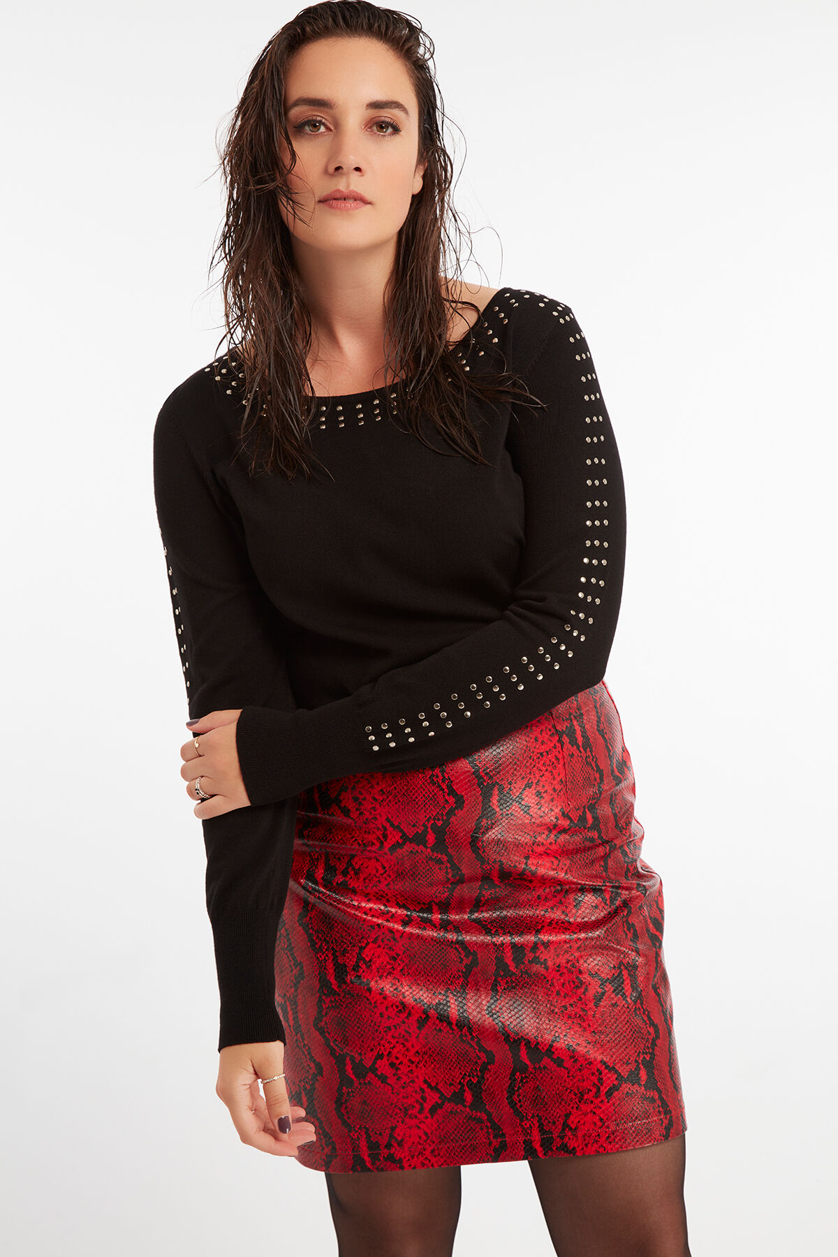 Rock mit Schlangen-Print image number 3