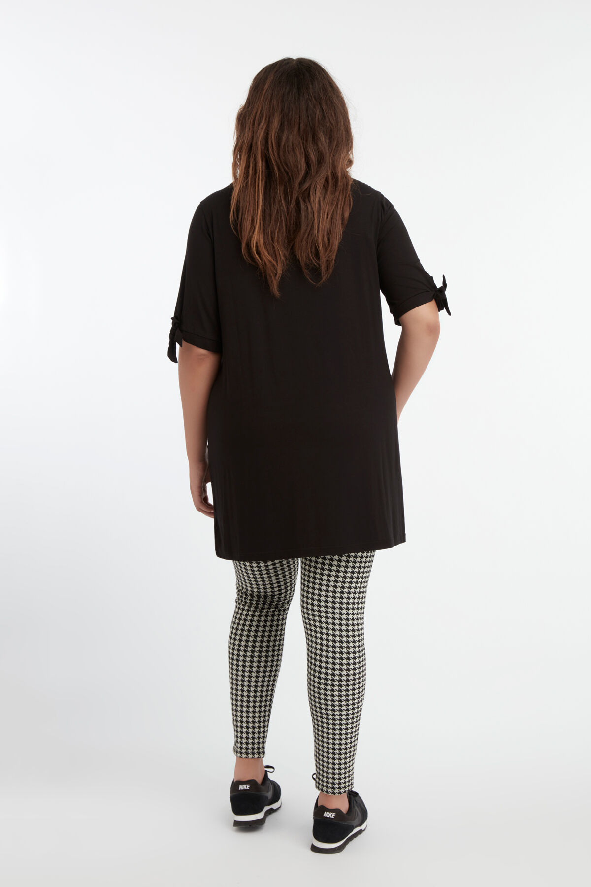 Treggings mit Hahnentritt-Muster image number 3