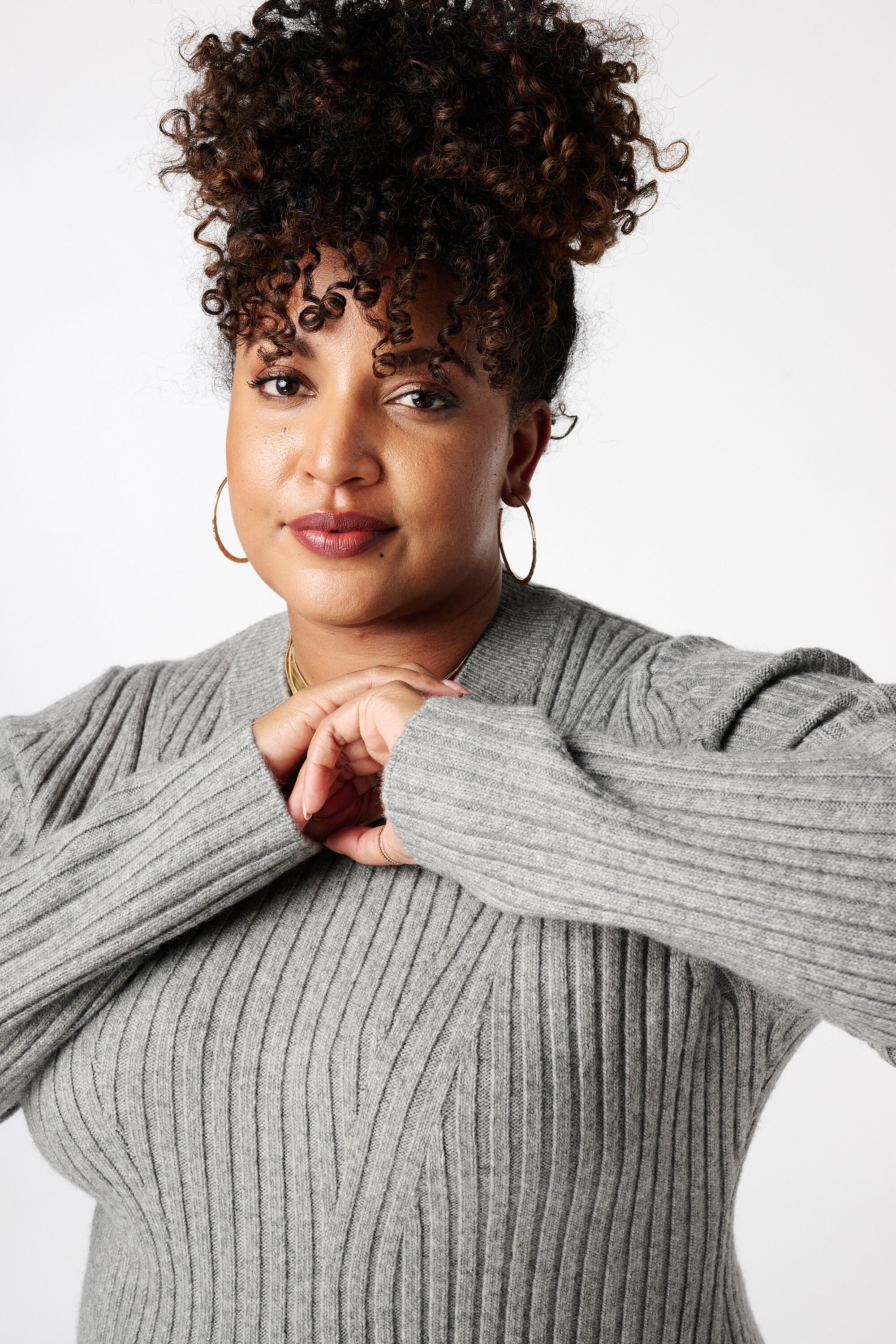 Strickkleid in Fit & Flare-Form image number 4